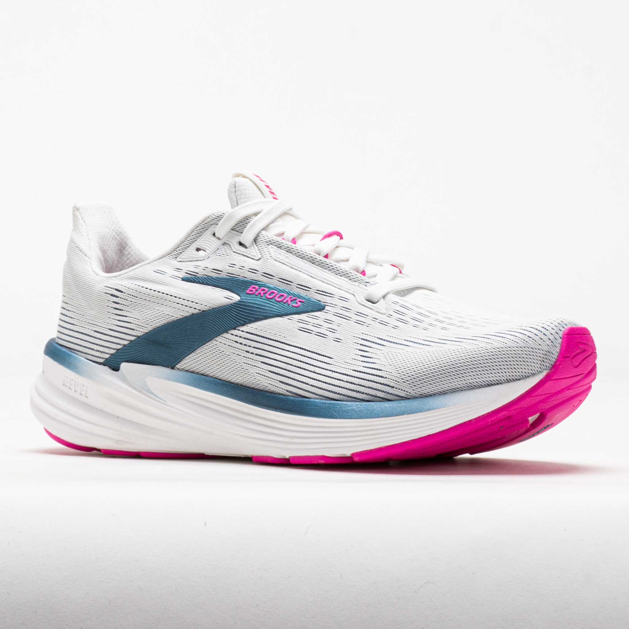 Brooks Revel 8 Women's White/Moonlight/Pink