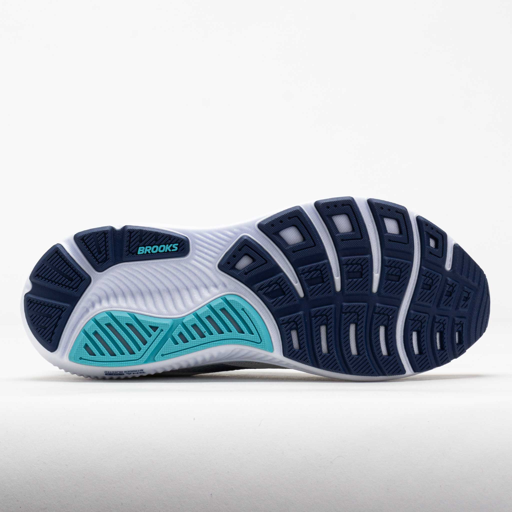 Brooks Ghost 17 Men's White/Beacon Blue/Ipanema