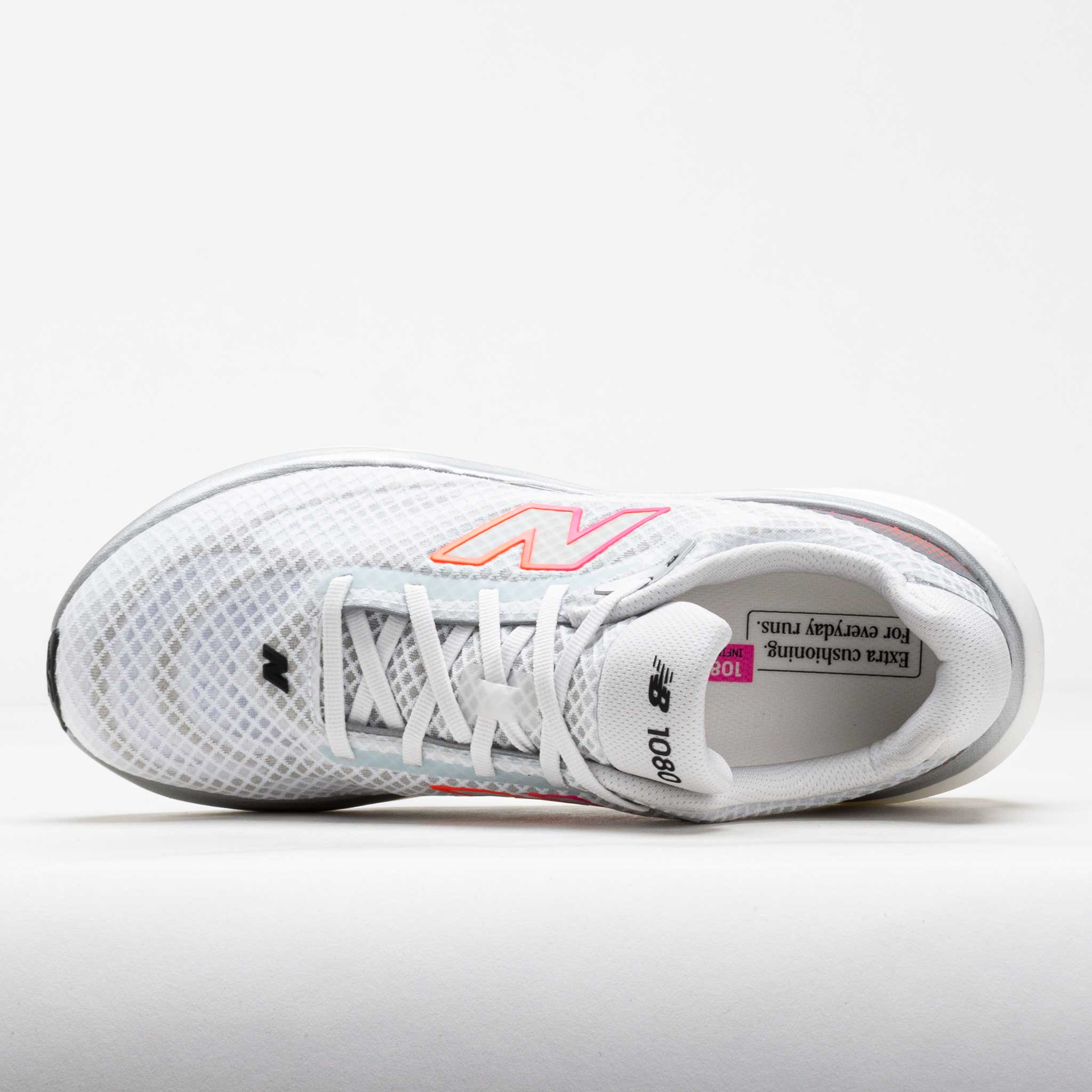 New Balance 1080v15 Men's Breathe White/Pink Heat – Holabird Sports