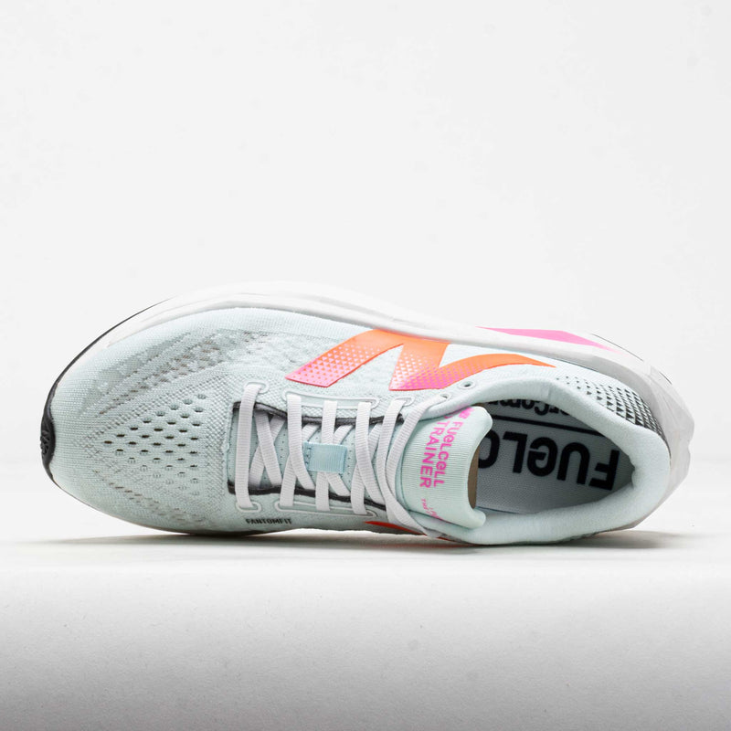NIB New Balance supercomp trainer v3 men 9.5  Pink heat with glint blue 044301_3_grande.jpg?v=1772644403 main image 3