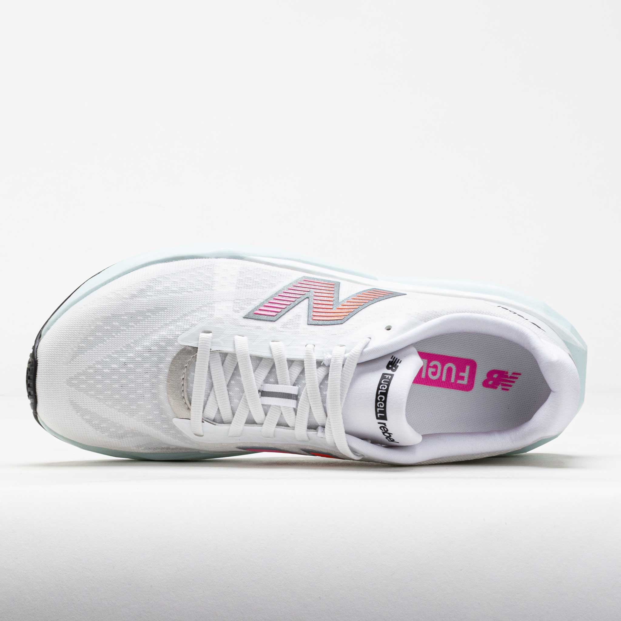 New Balance FuelCell Rebel v5 Breathe Men's White/Pink Heat