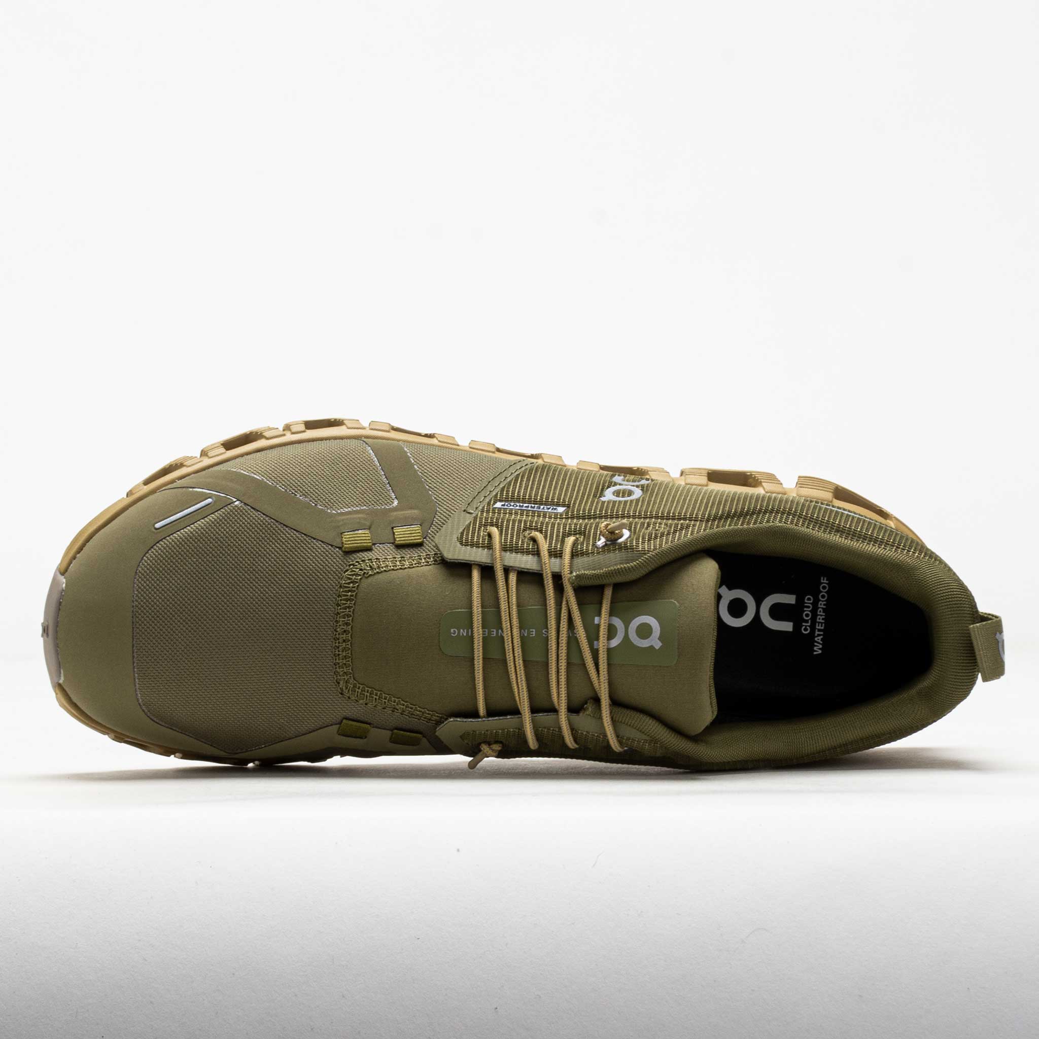On Cloud 6 Waterproof Men's Olive/Safari – Holabird Sports