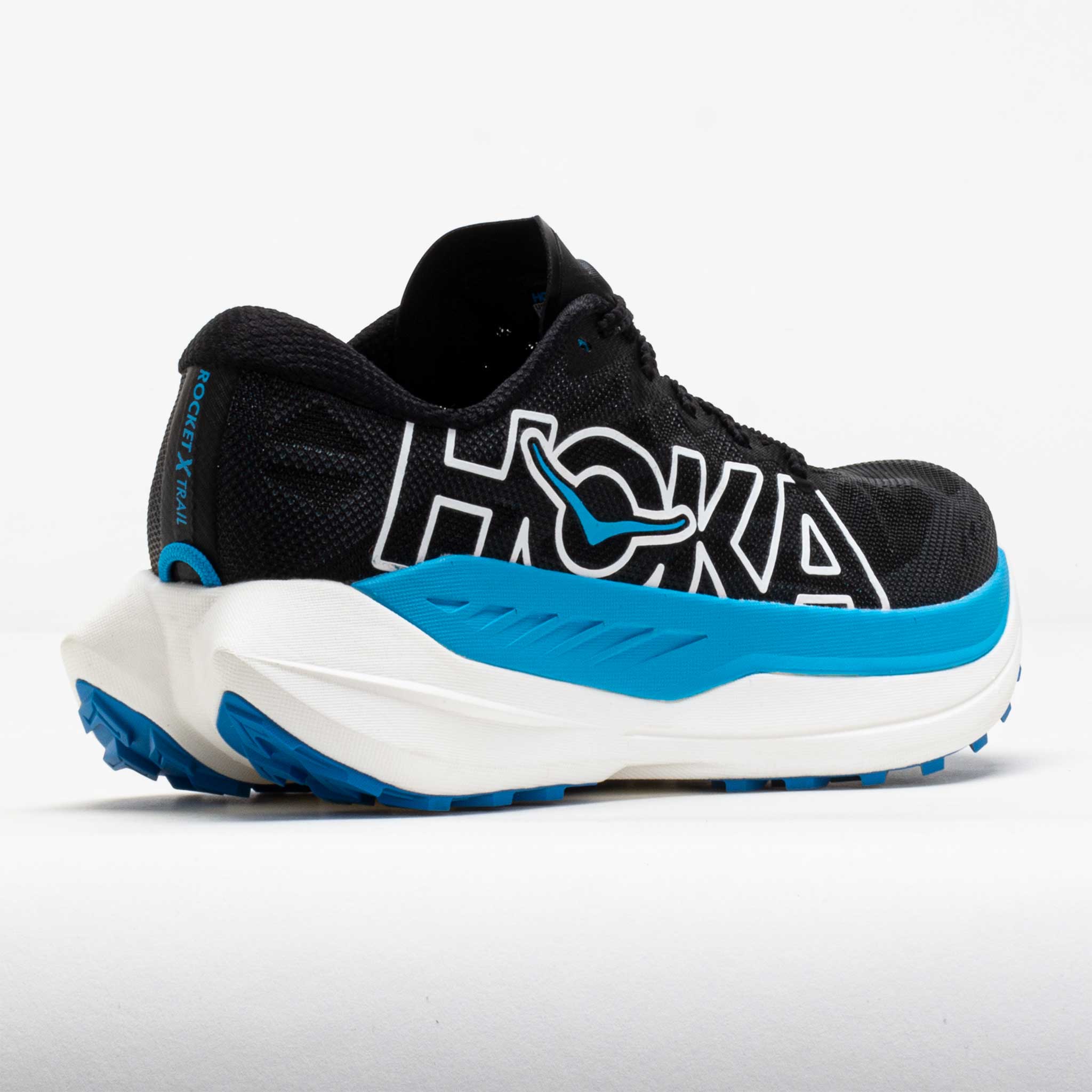 HOKA Rocket X Trail Men's Black/Skyward Blue