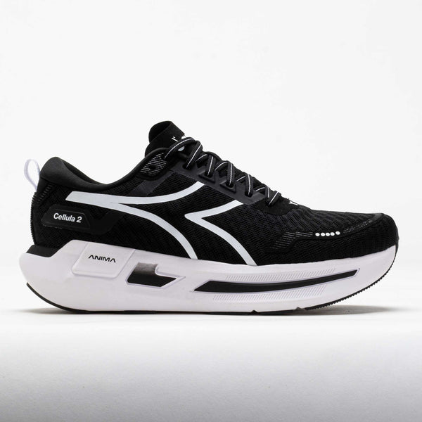 NEW DIADORA men\'s cellula running shoes in white/silver dd/black Diadora Men main image 4