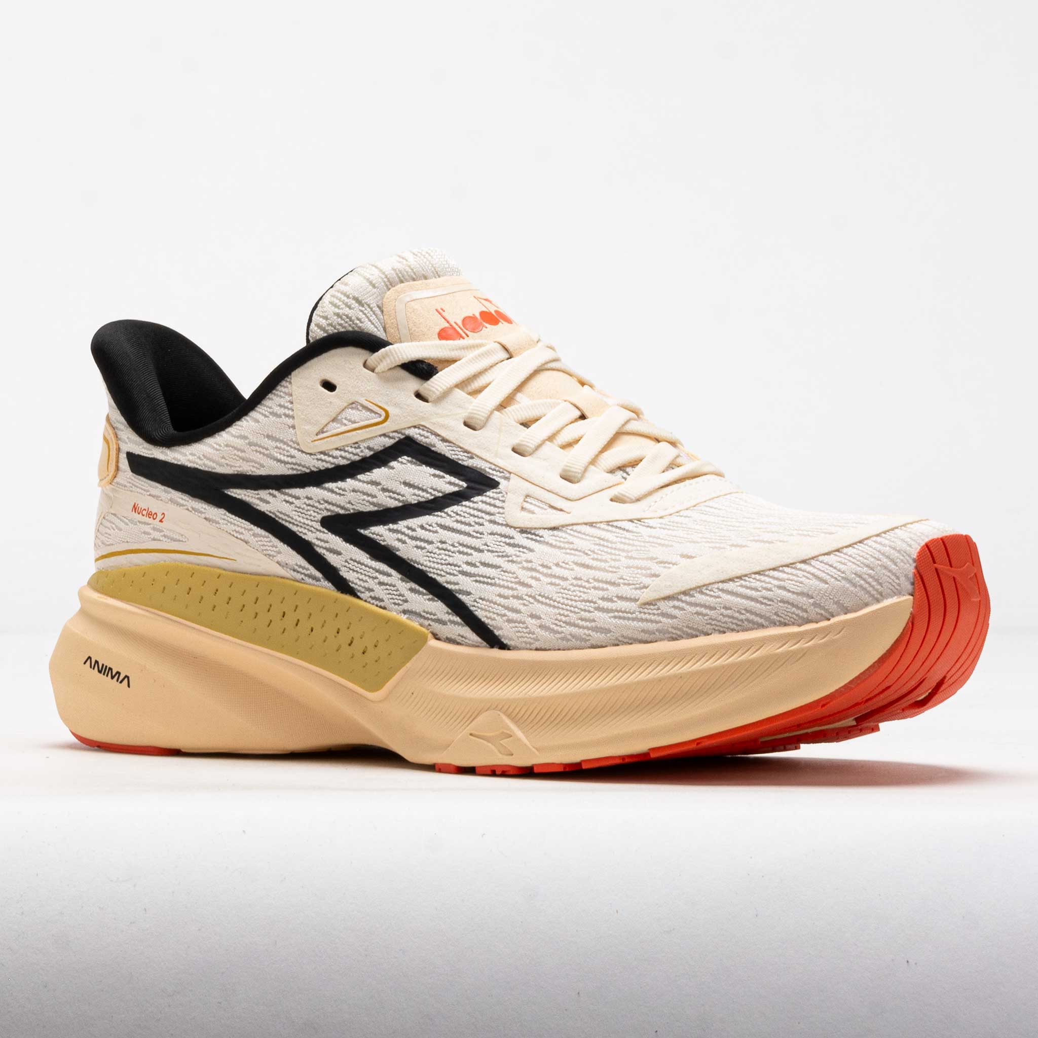 Diadora Nucleo 2 Men's White/Tangerine
