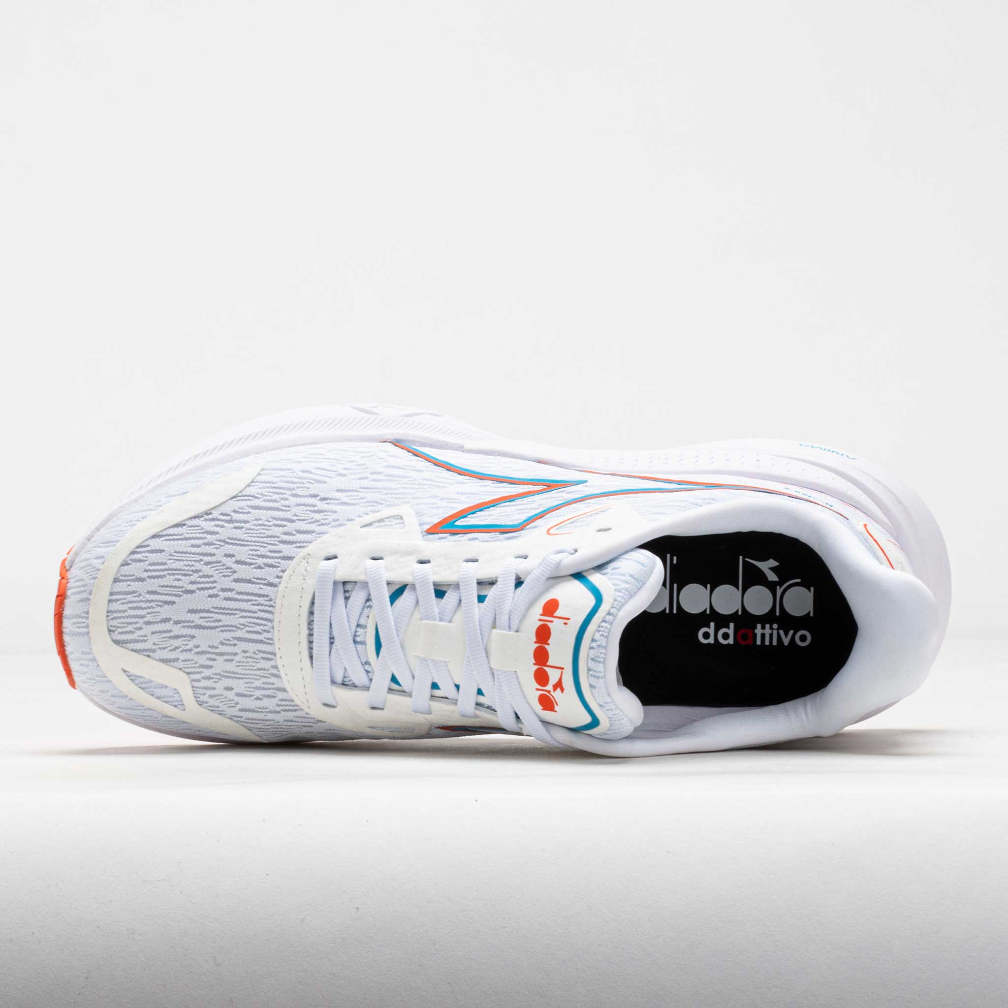Diadora Nucleo 2 Men's White/Orange Nasturtium