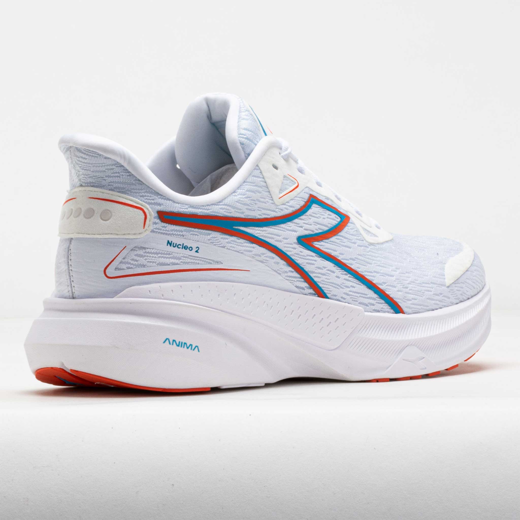 Diadora Nucleo 2 Men's White/Orange Nasturtium