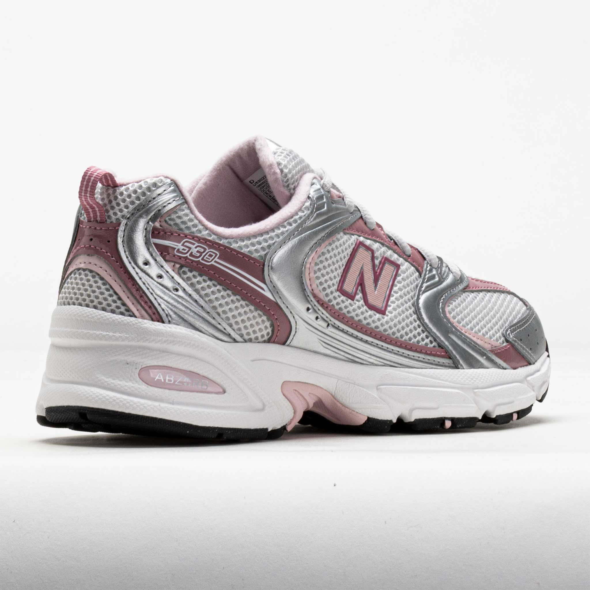 New Balance 530 Unisex Silver Metallic/Rosewood