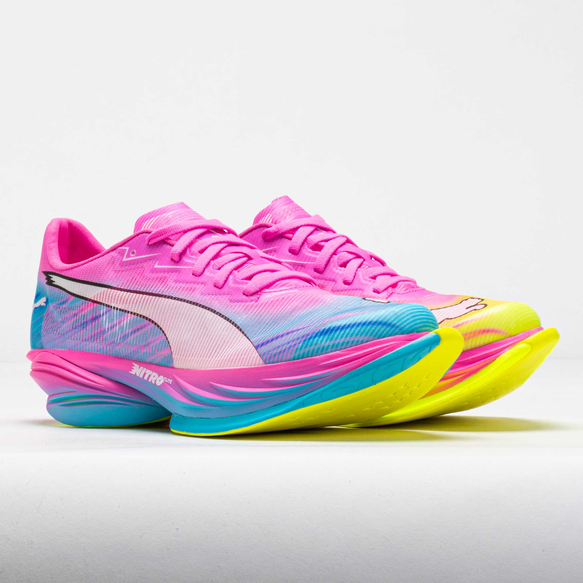 Puma Fast-R NITRO Elite 3 Women's Poison Pink/White – Holabird Sports