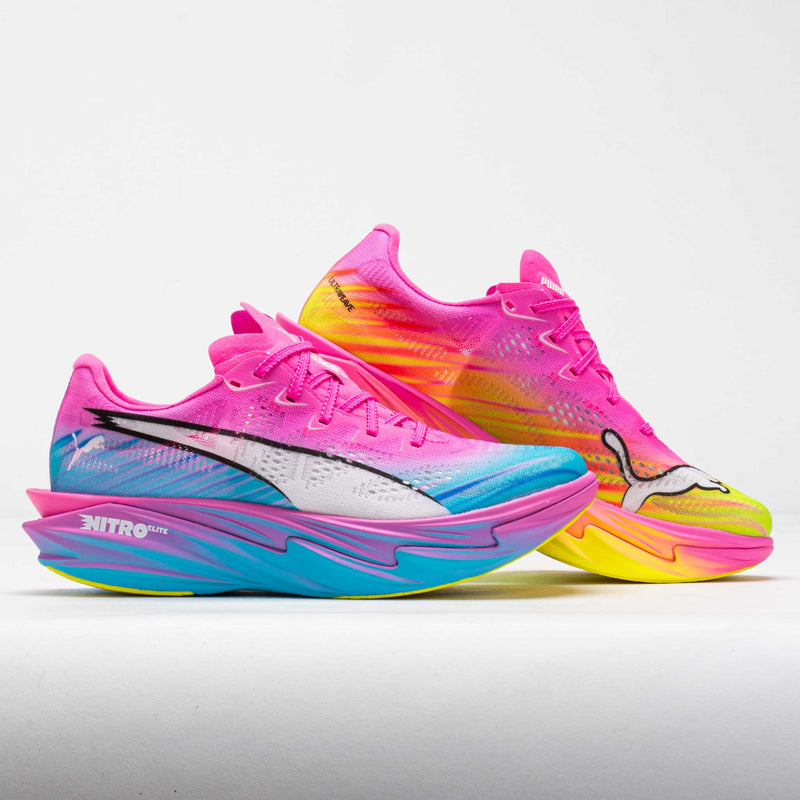 Puma Deviate NITRO Elite 4 Men's Poison Pink/Yellow Alert