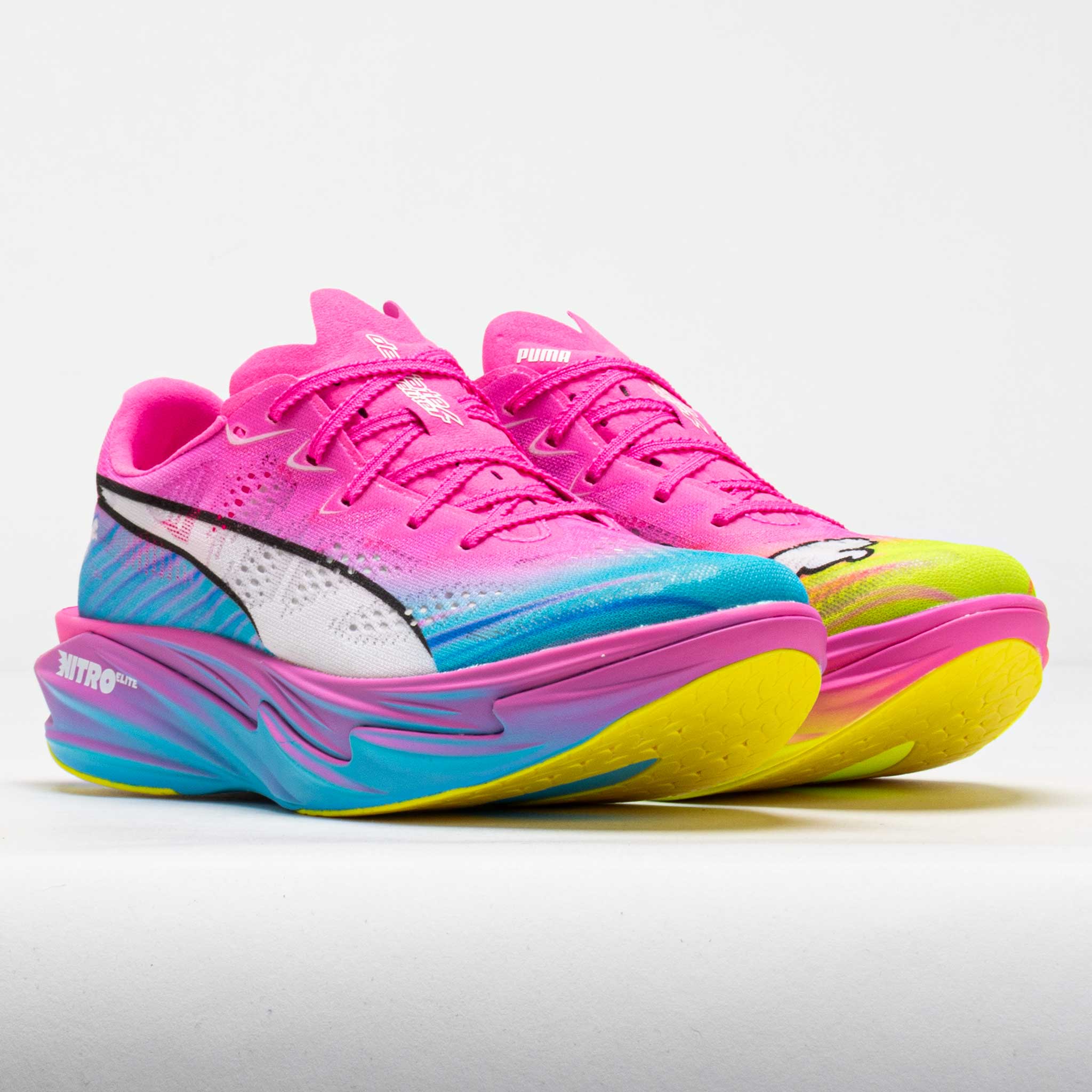 Puma Deviate NITRO Elite 4 Women's Poison Pink/Yellow Alert