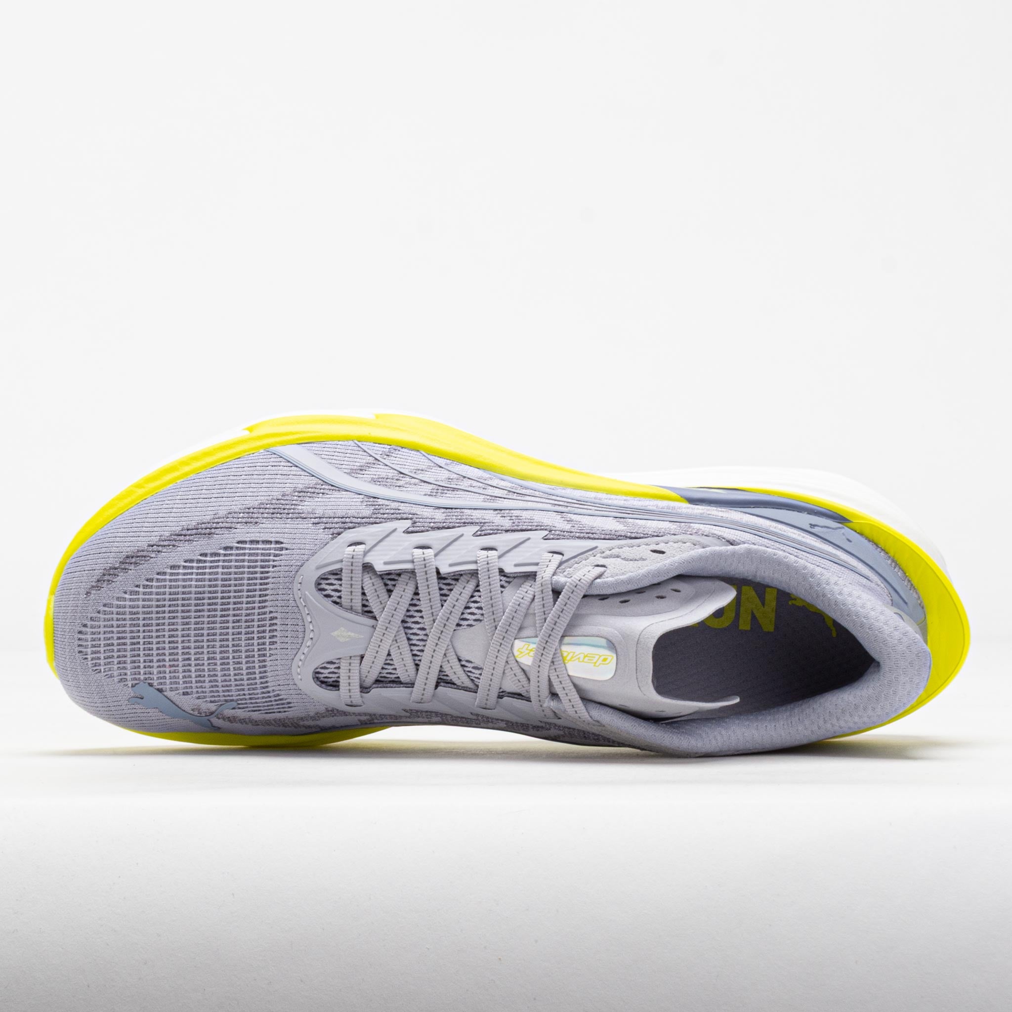 Puma Deviate NITRO 4 Men's Vibrant Silver/Lux Lime – Holabird Sports