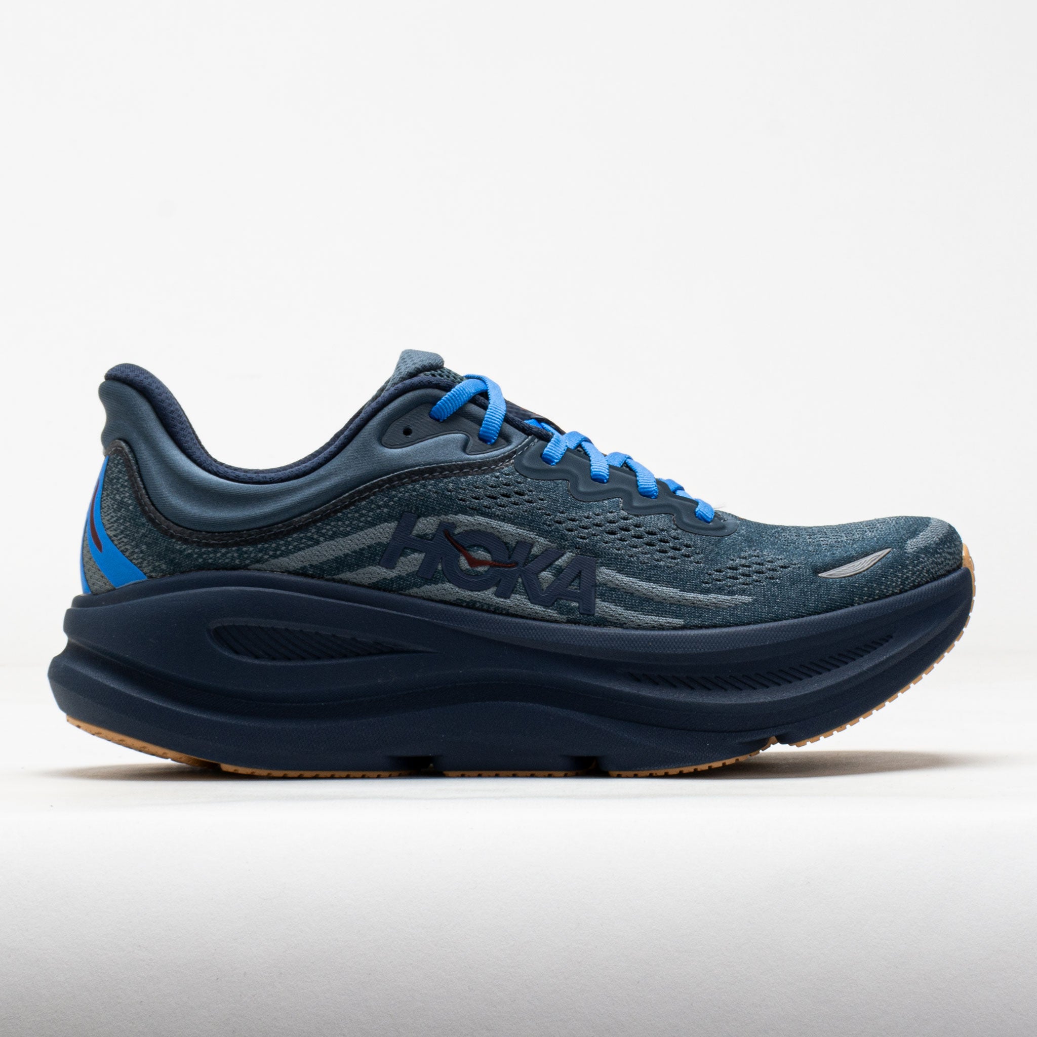 HOKA Bondi 9 Men's Glimmering Blue/Overcast
