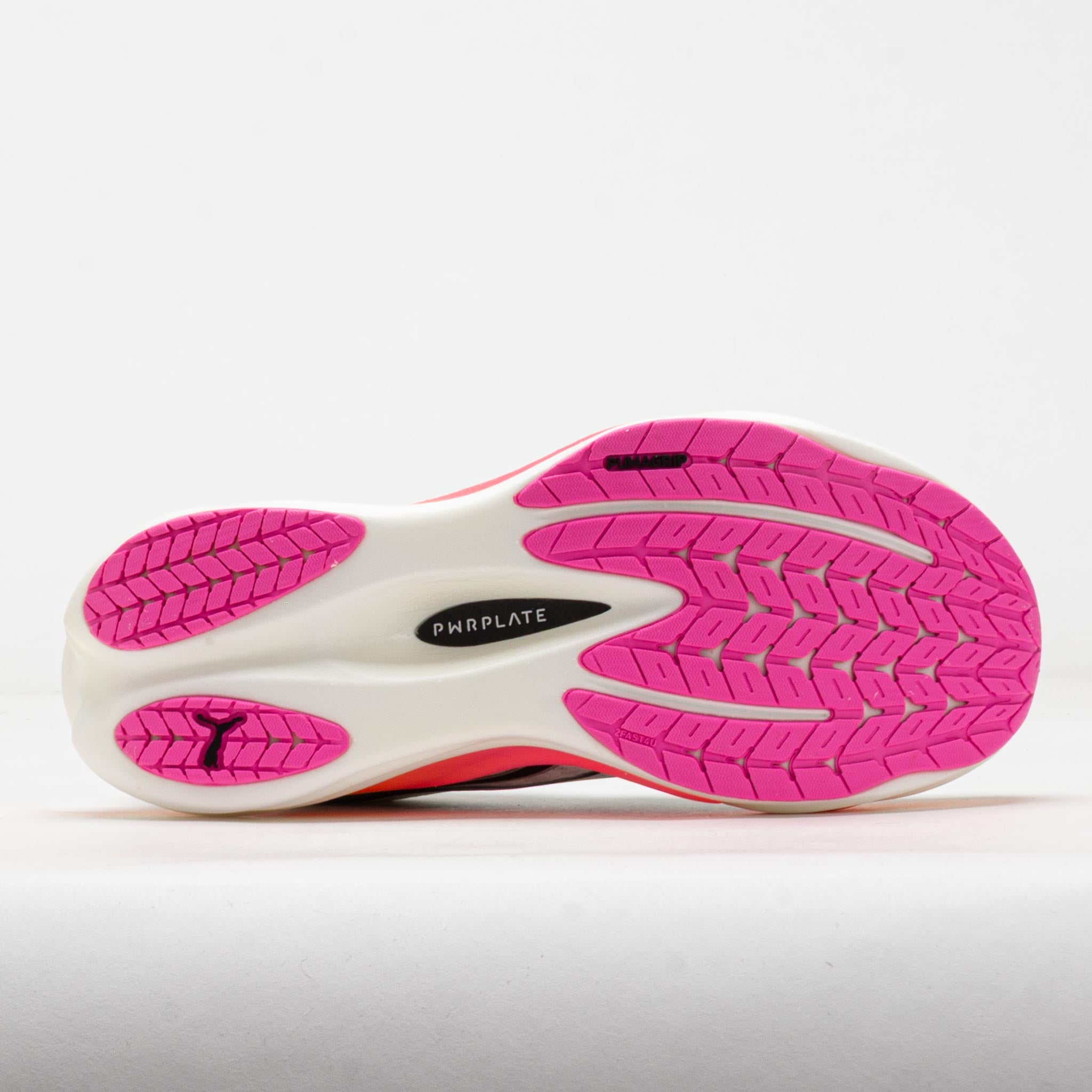 Puma Deviate NITRO 4 Women's White/Poison Pink/Glowing Red