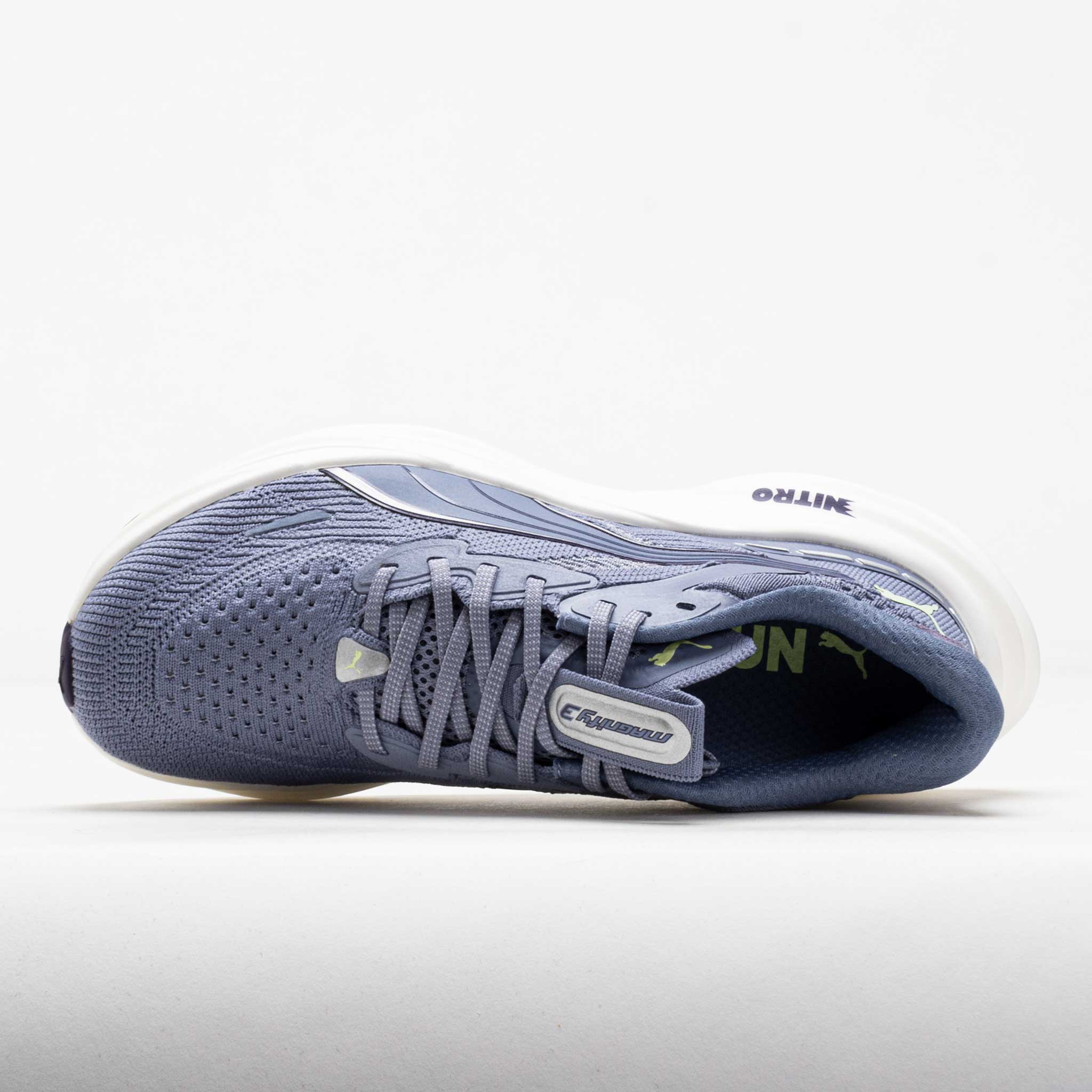 Puma Magnify NITRO 3 Women's Gray Sky/Deep Purple/Vibrant Silver