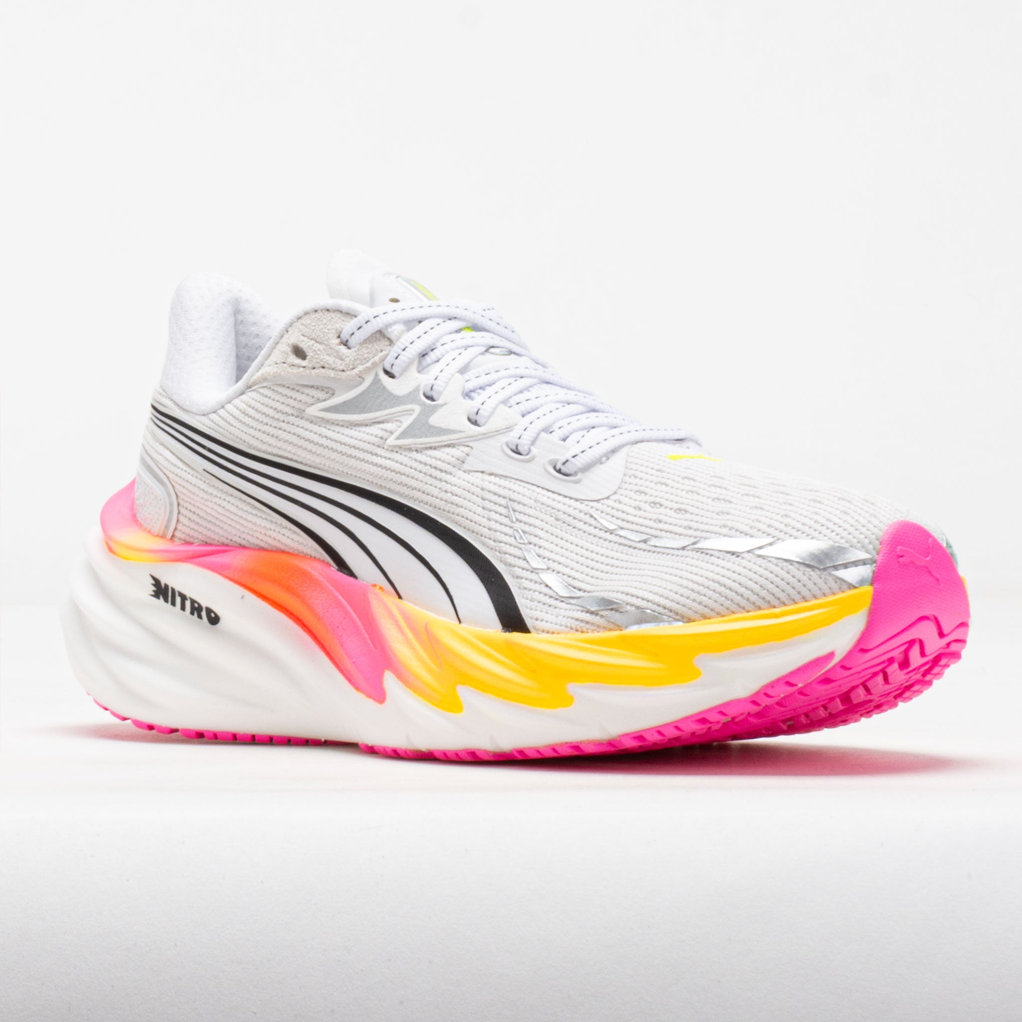 Puma Velocity NITRO 4 Women's White/Glowing Red/Poison Pink