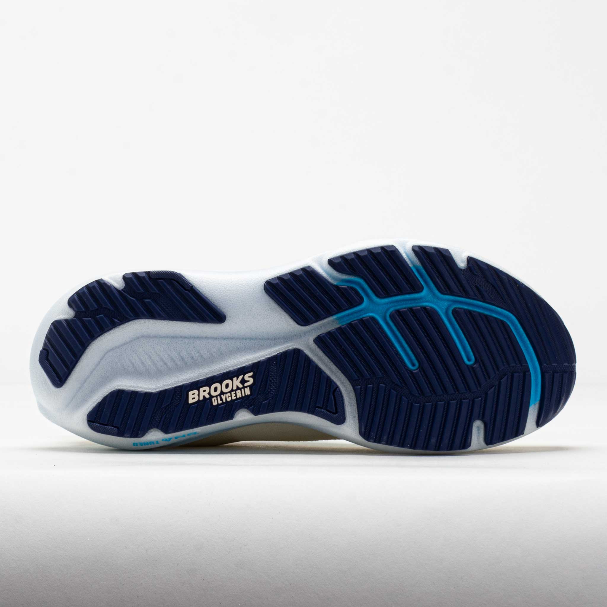 Brooks Glycerin 23 Men's Coconut/Navy/Blue – Holabird Sports