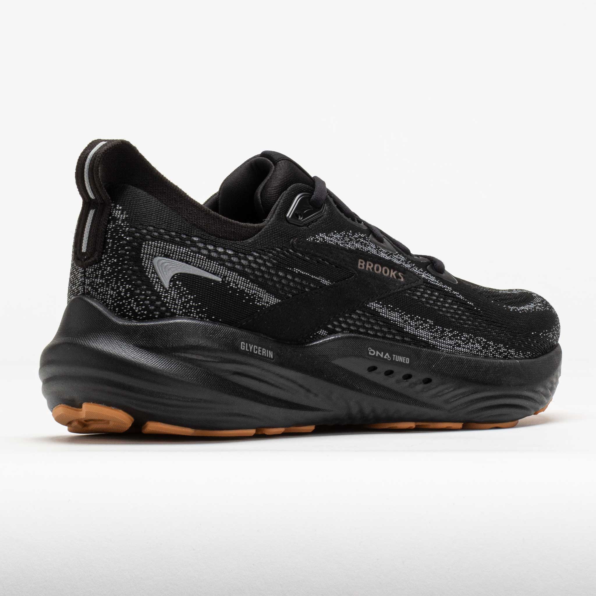 Brooks Glycerin 22 Men's Black/Primer Gray/Biscuit – Holabird Sports