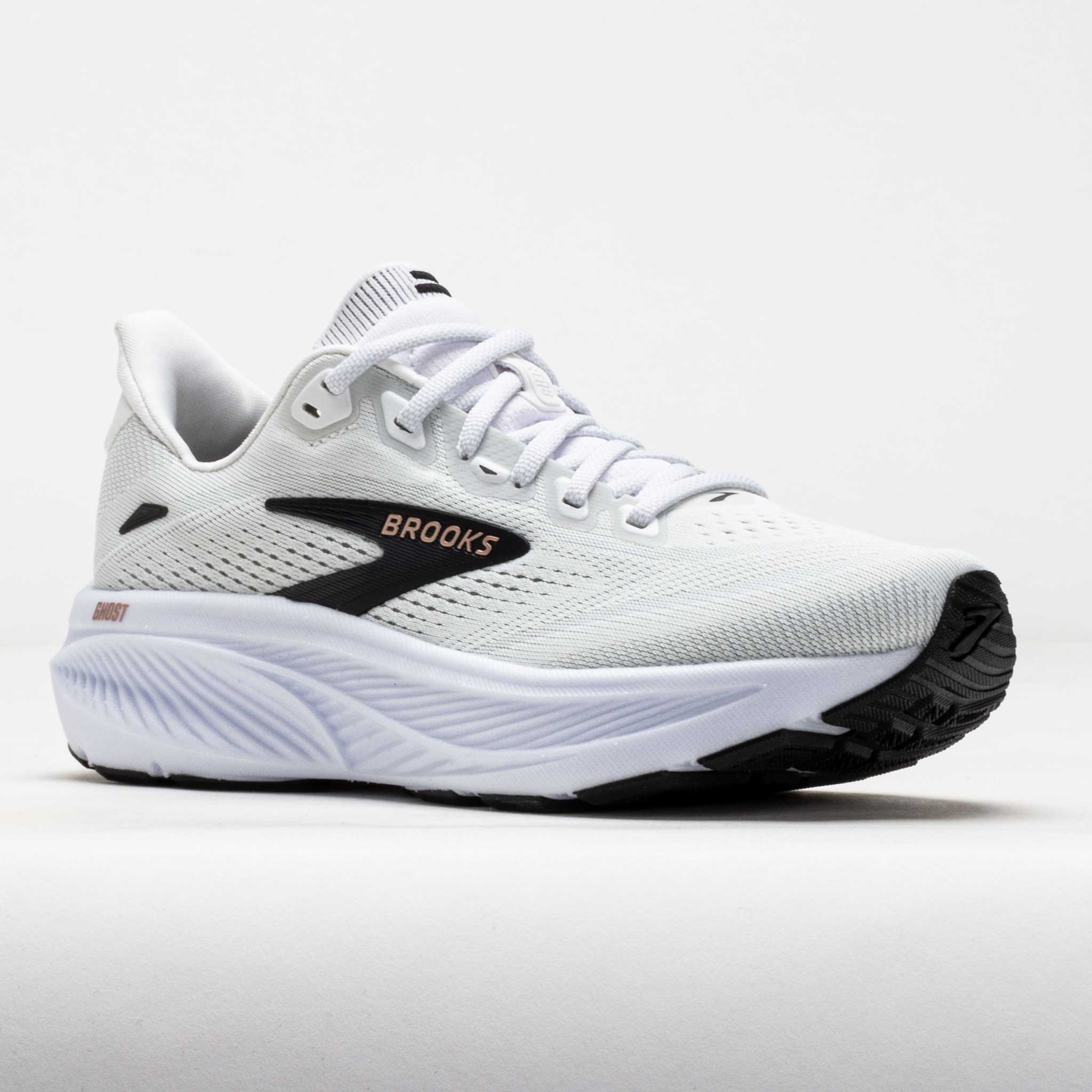 Brooks Ghost 18 Women's White/Black/Rose Gold