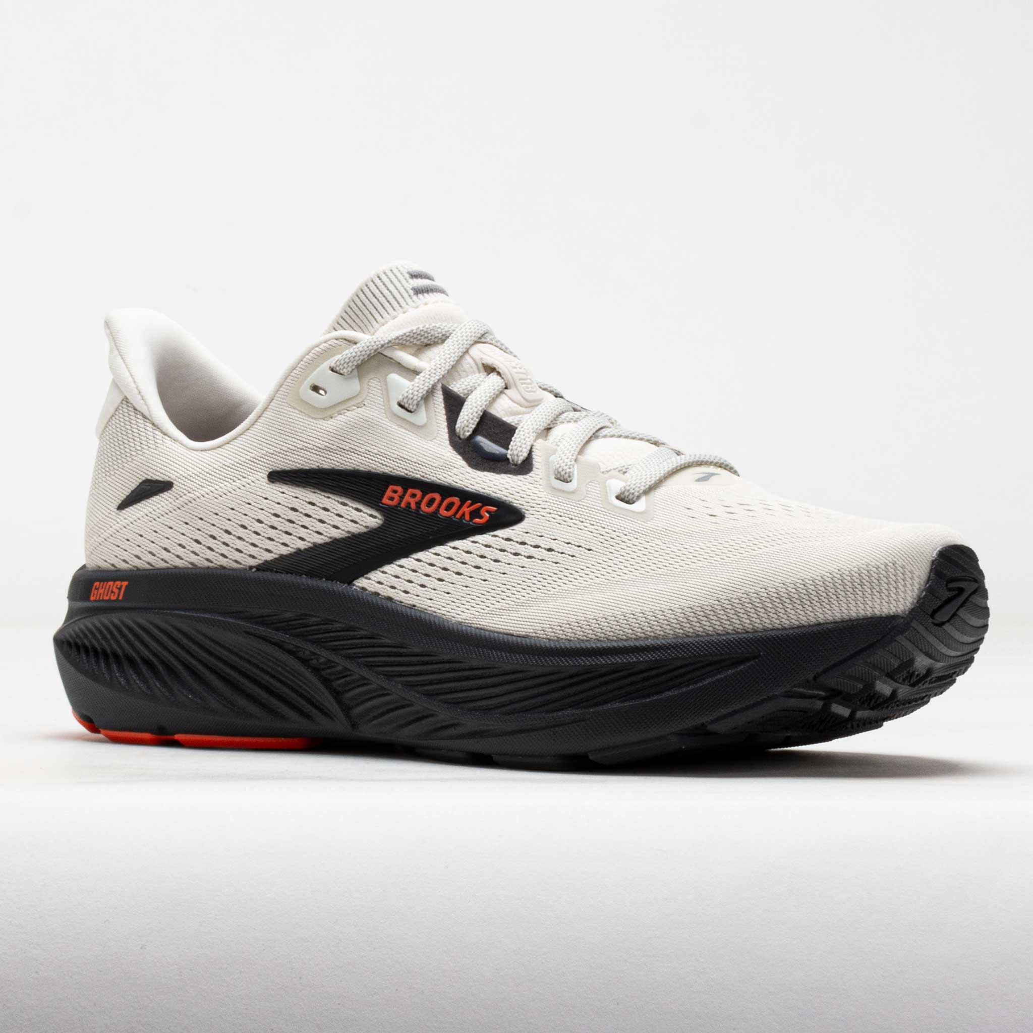 Brooks Ghost 18 Men's Coconut/Pearl/Tigerlily – Holabird Sports