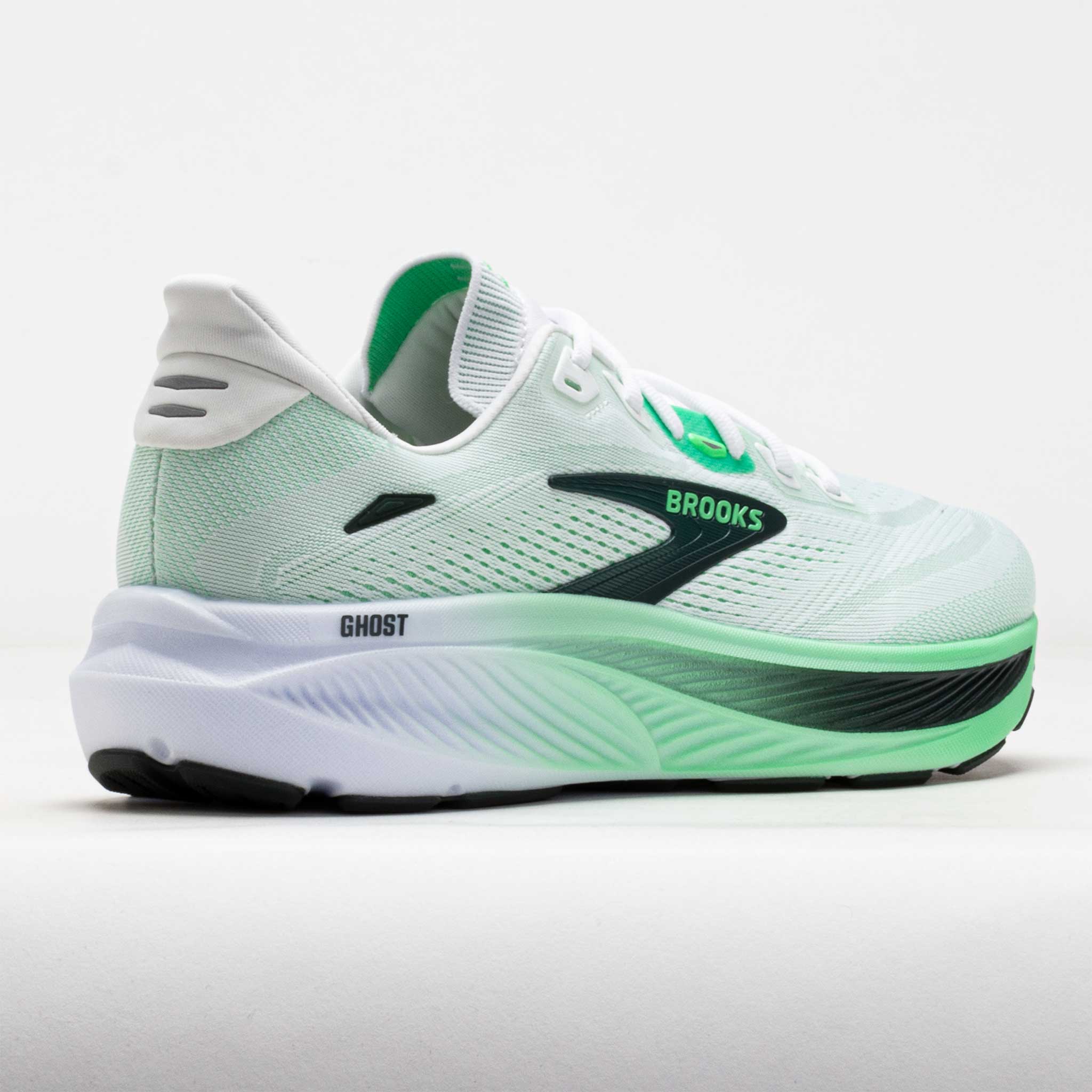 Brooks Ghost 18 Men's White/Spring Bud/Spruce