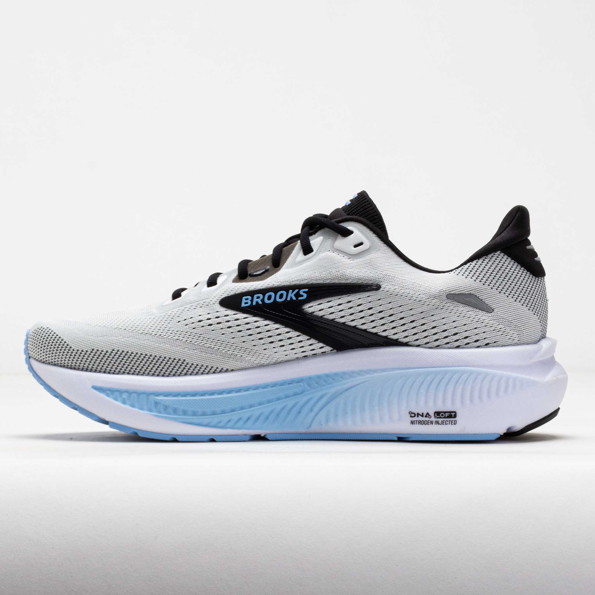 Brooks Ghost 18 Men's White/Black/Open Air – Holabird Sports