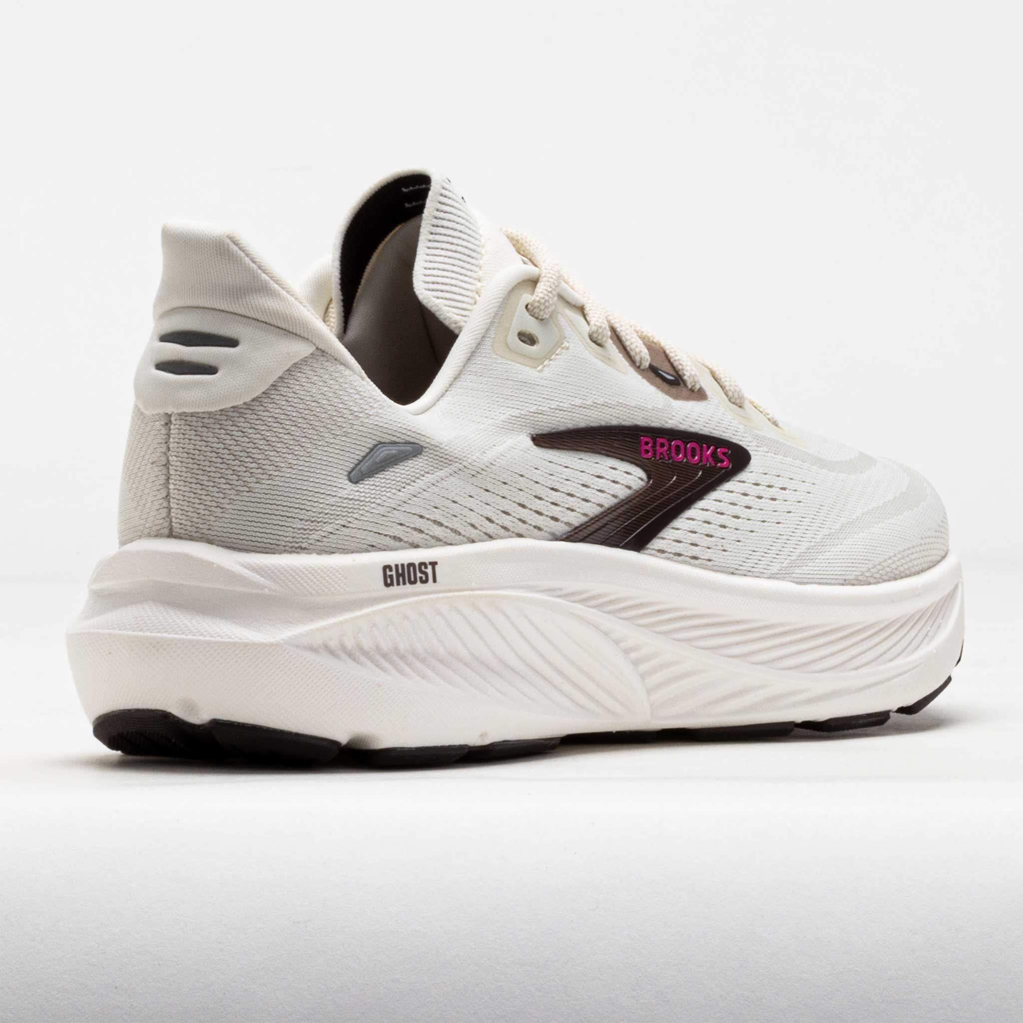 Brooks Ghost 18 Women's Coconut/Coffee/Fushsia