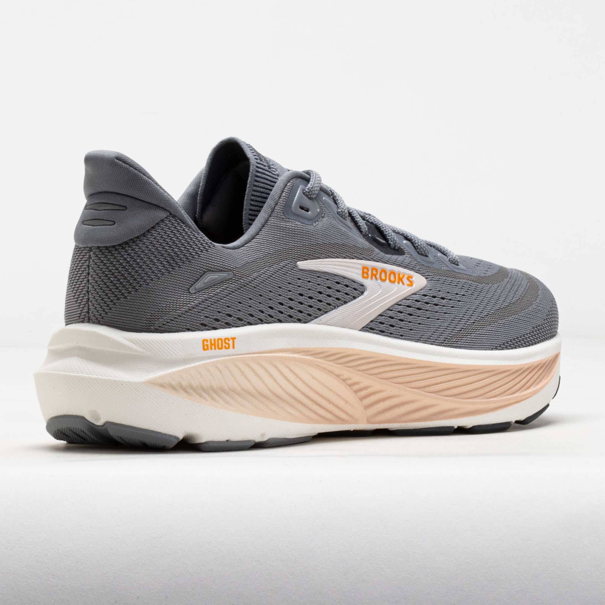 Brooks Ghost 18 Women's Grey/Morganite/Coconut – Holabird Sports