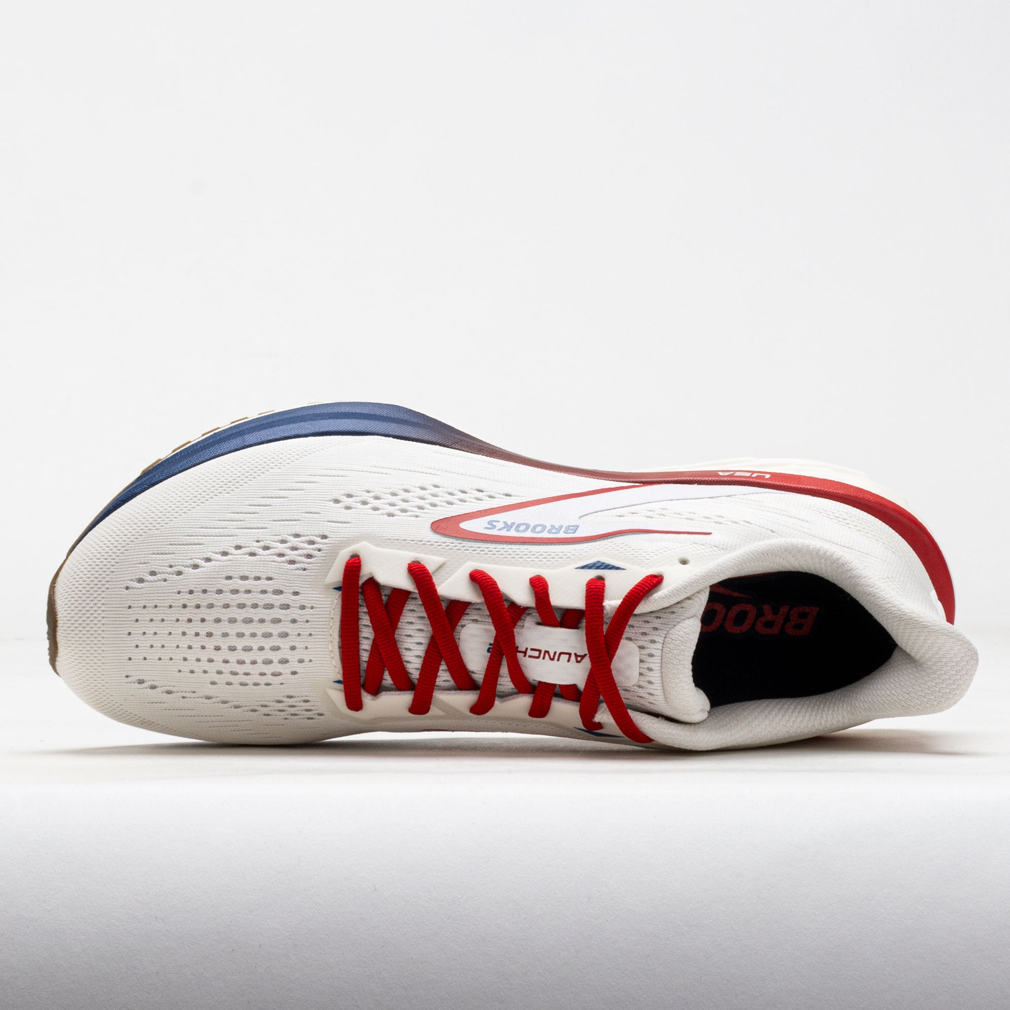 Brooks Launch 12 Men's Coconut/Red/Blue