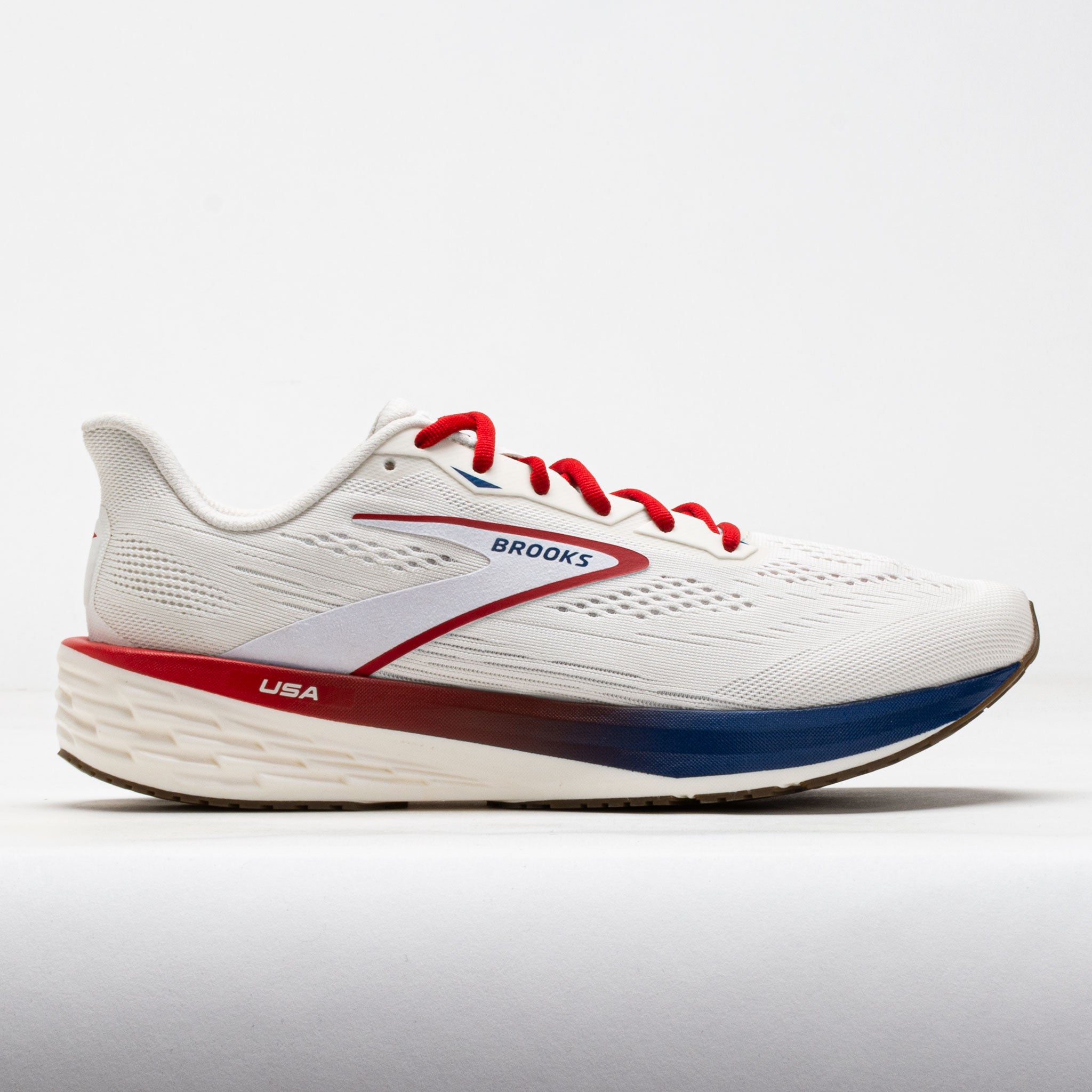 Brooks Launch 12 Men's Coconut/Red/Blue