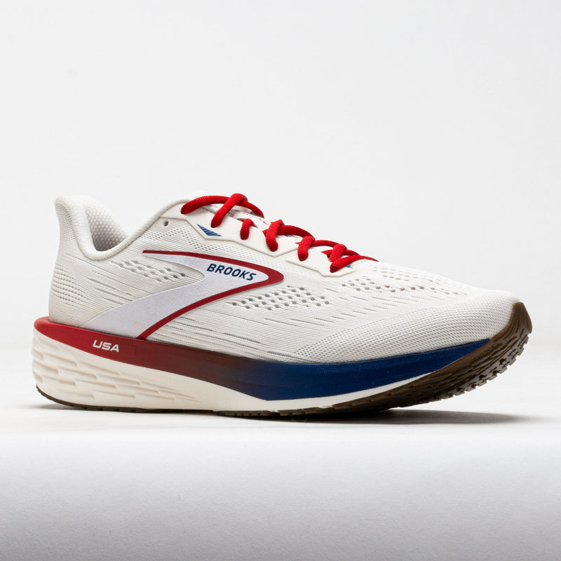 Gram 様まとめUSA製 BROOKS BROTHERS パパス Brooks Launch 12 Men's Coconut/Red/Blue – Holabird Sports
