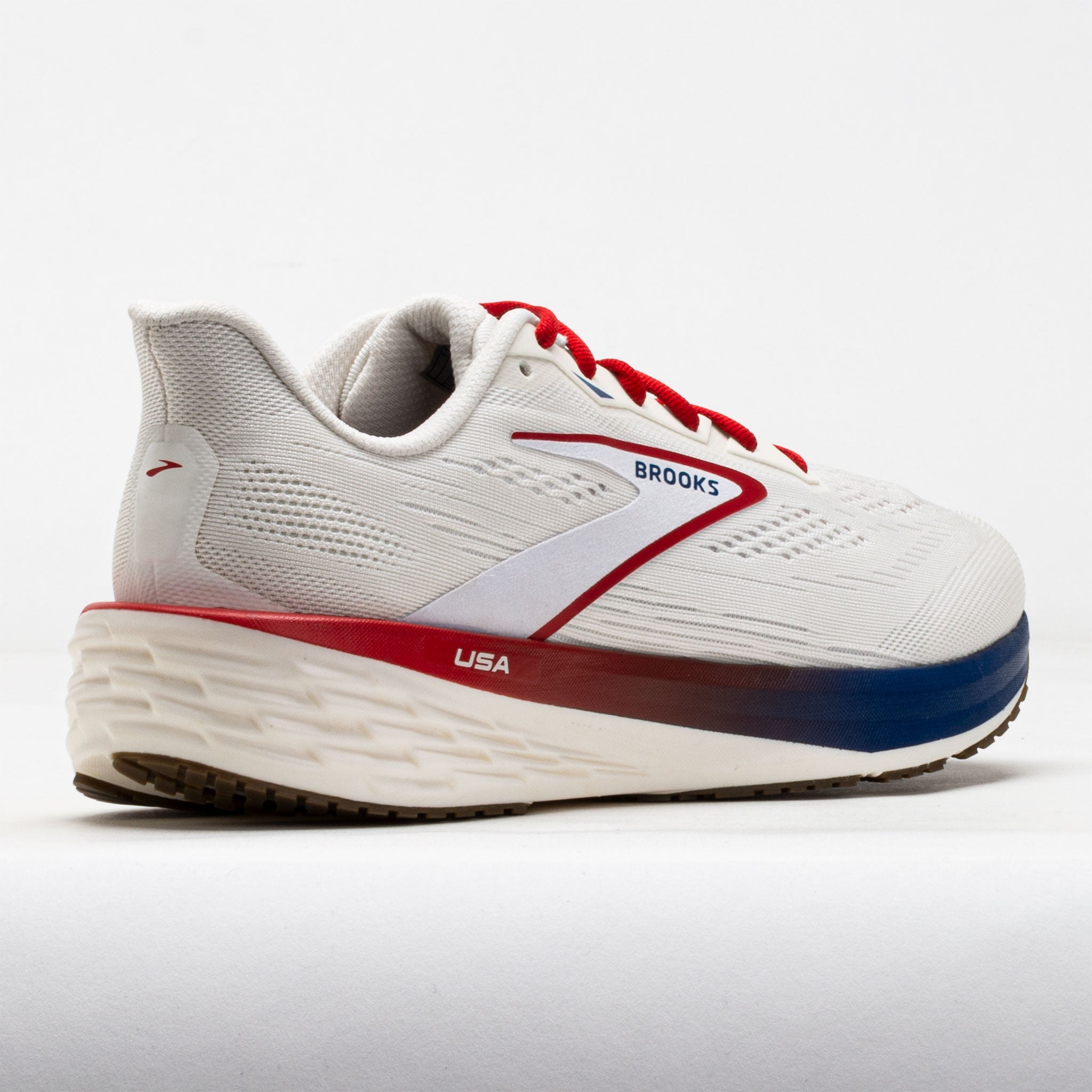 Brooks Launch 12 Men's Coconut/Red/Blue