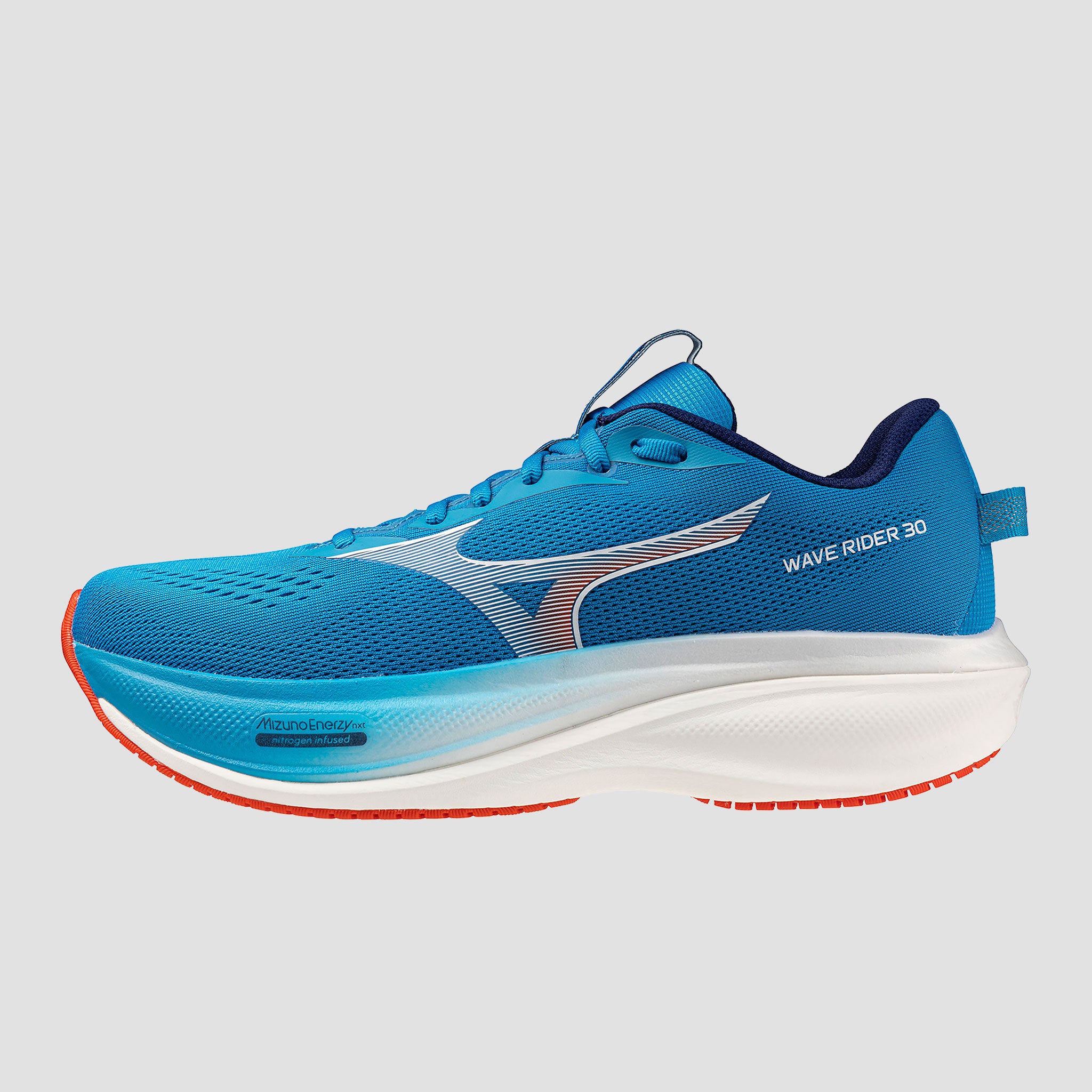 Mizuno Wave Rider 30 Men's Blue Jewel/White
