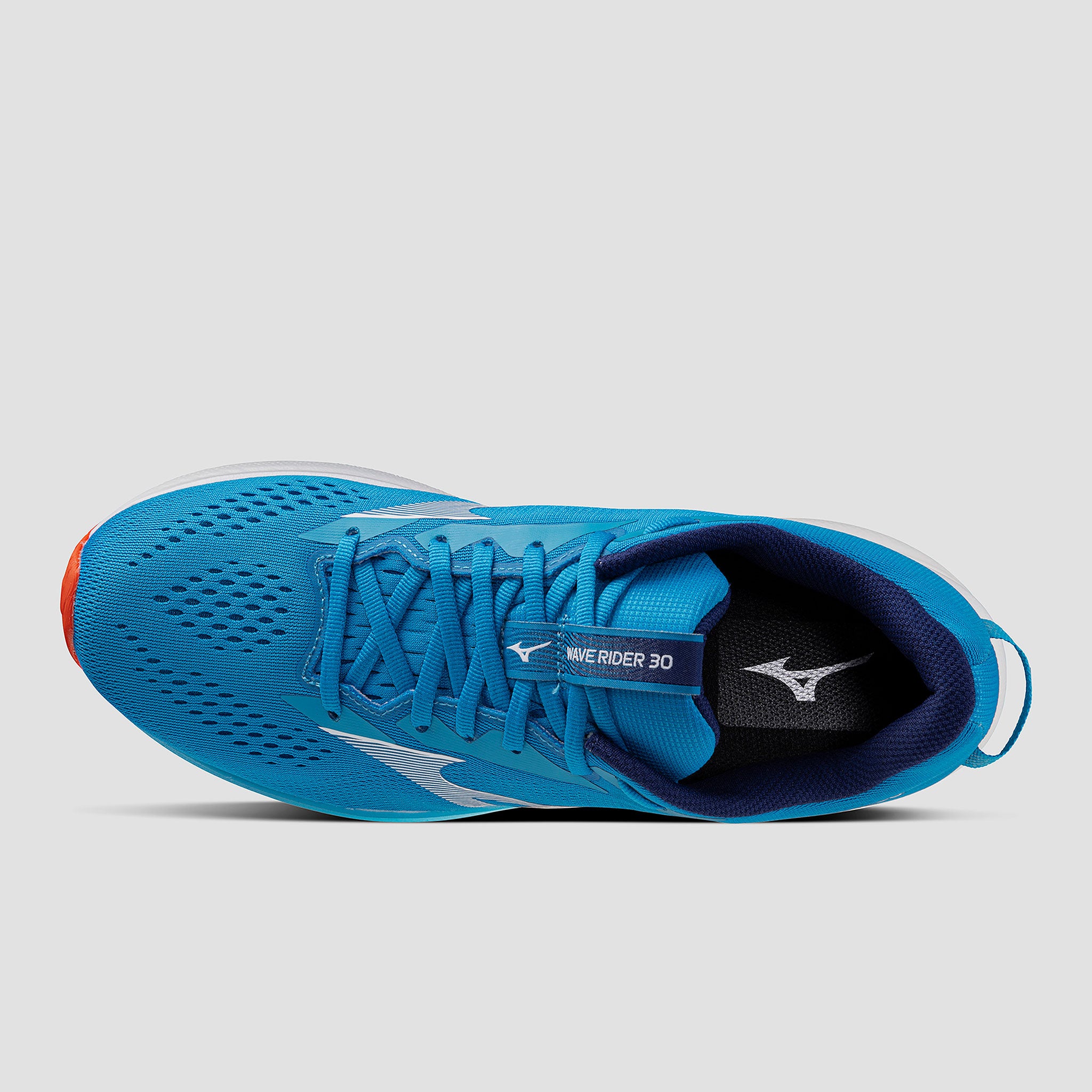 Mizuno Wave Rider 30 Men's Blue Jewel/White