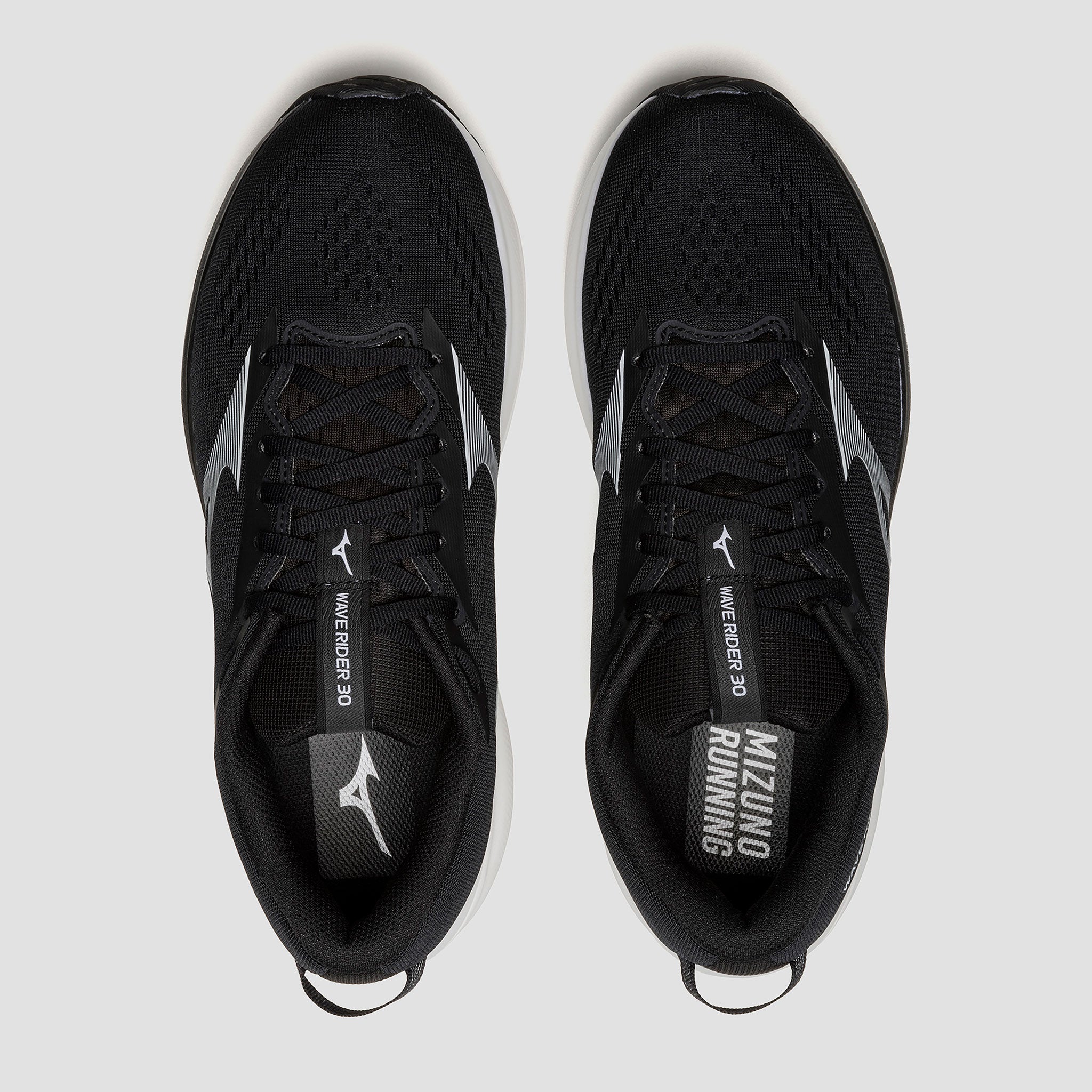 Mizuno Wave Rider 30 Men's Black/White