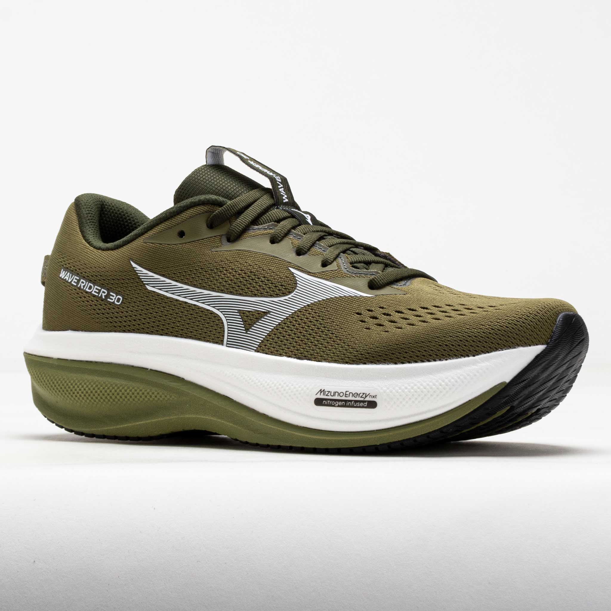 Mizuno Wave Rider 30 Men's Forest Night/White – Holabird Sports