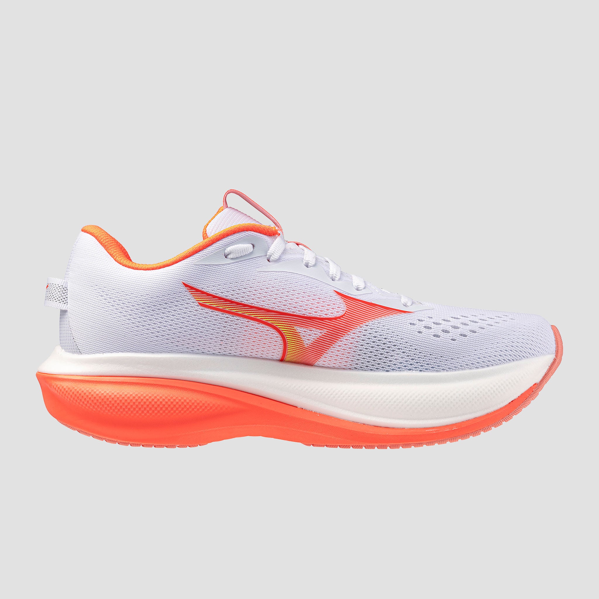 Mizuno Wave Rider 30 Women's White/Flamingo Coral