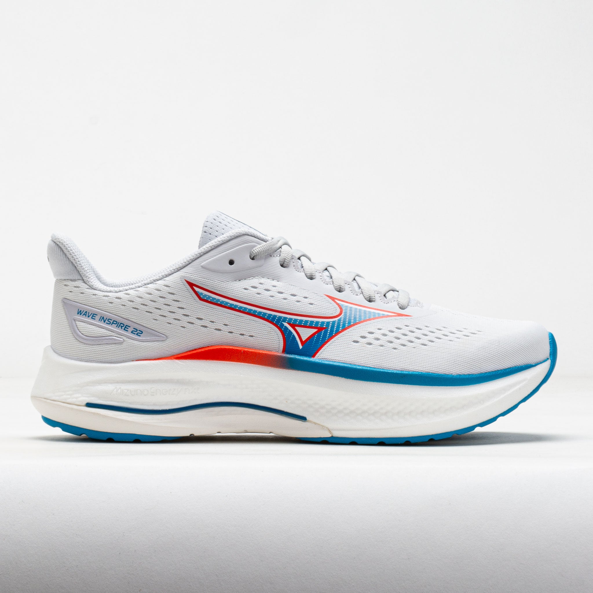 Mizuno Wave Inspire 22 Men's Cloudscape/Blue Jewel – Holabird Sports