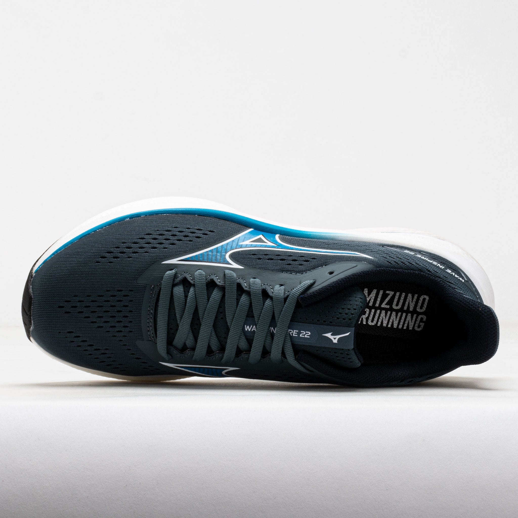 Mizuno Wave Inspire 22 Men's Dark Slate/Blue Jewel – Holabird Sports