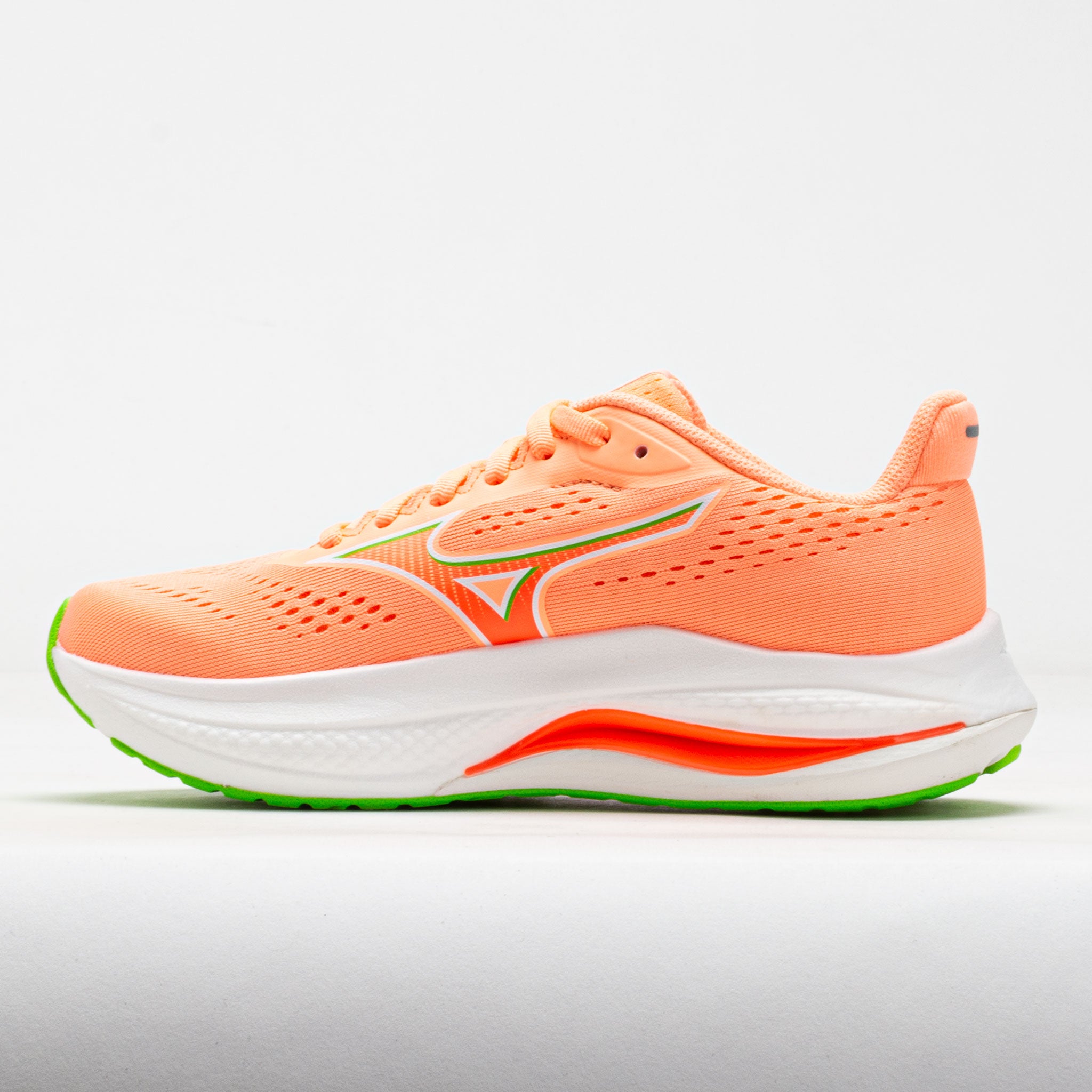 Mizuno Wave Inspire 22 Women's Flamingo Coral/Jasmine Green