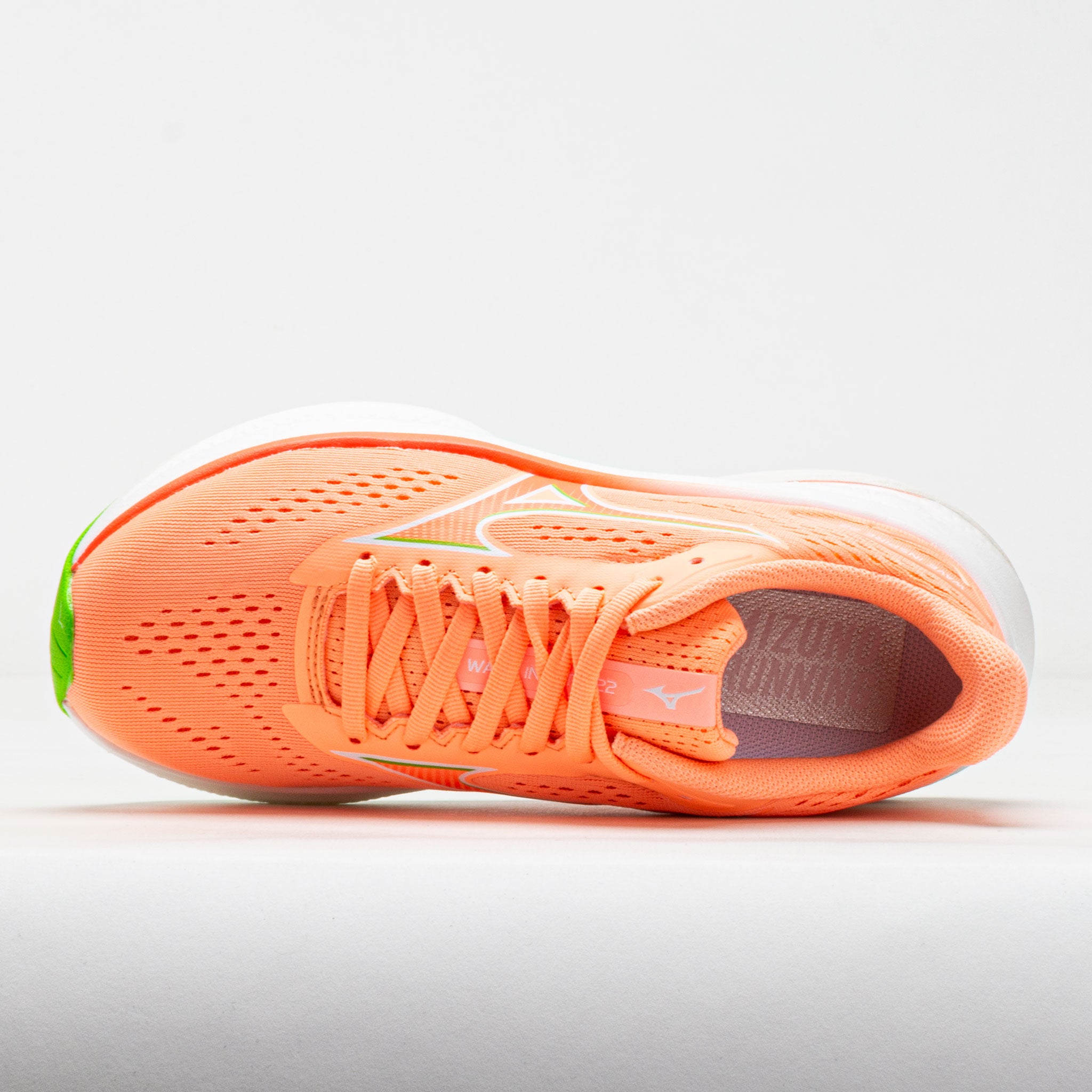 Mizuno Wave Inspire 22 Women's Flamingo Coral/Jasmine Green