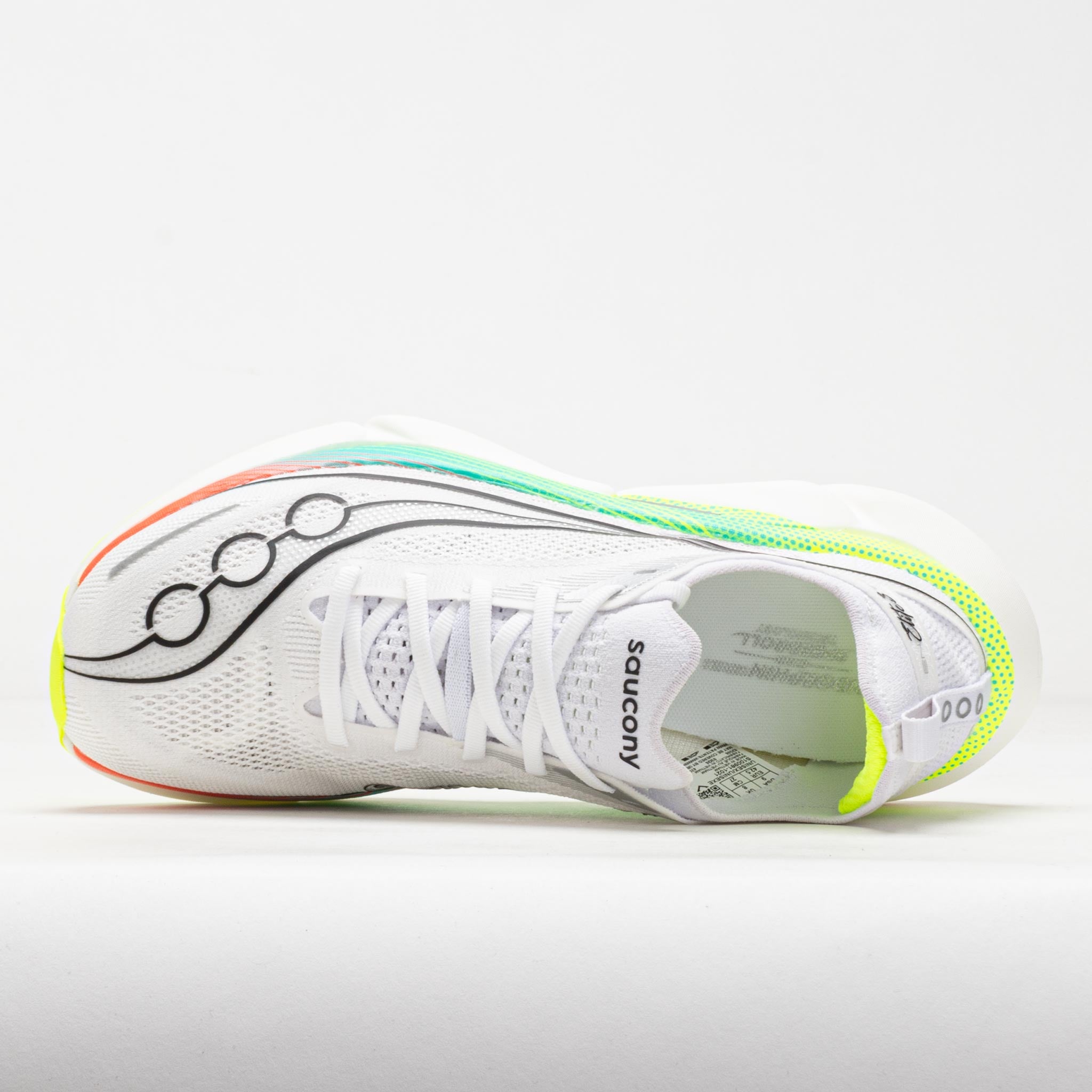 Saucony Endorphin Elite 3 Unisex White/Multi – Holabird Sports