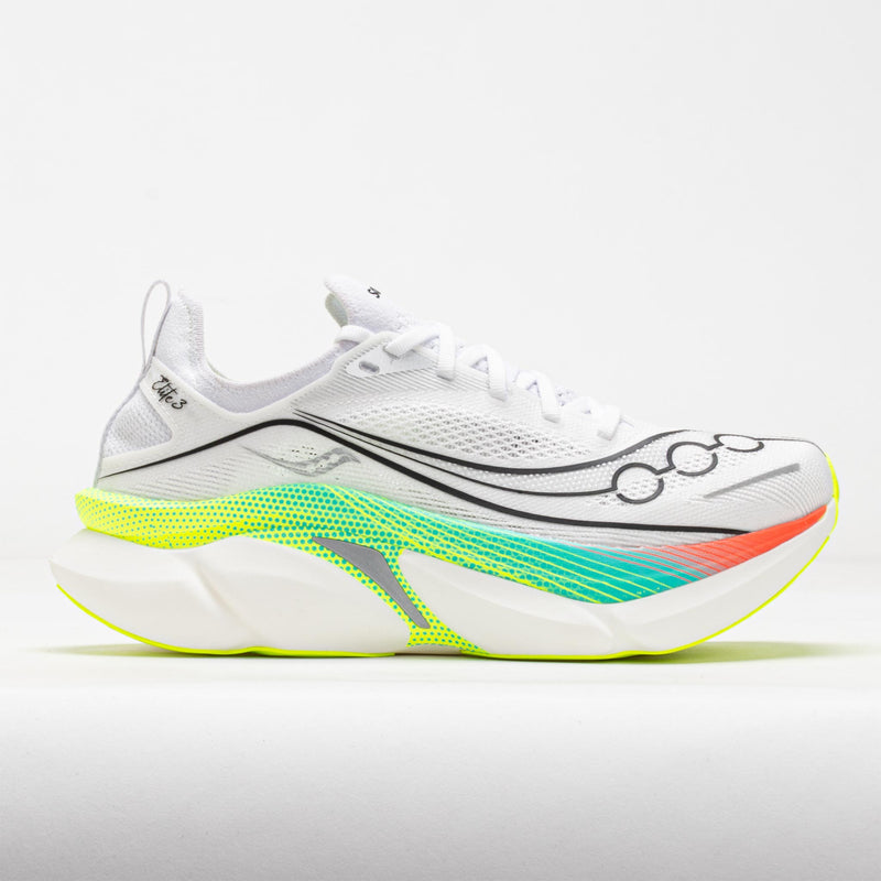 Saucony Endorphin Elite 3 Unisex White/Multi – Holabird Sports