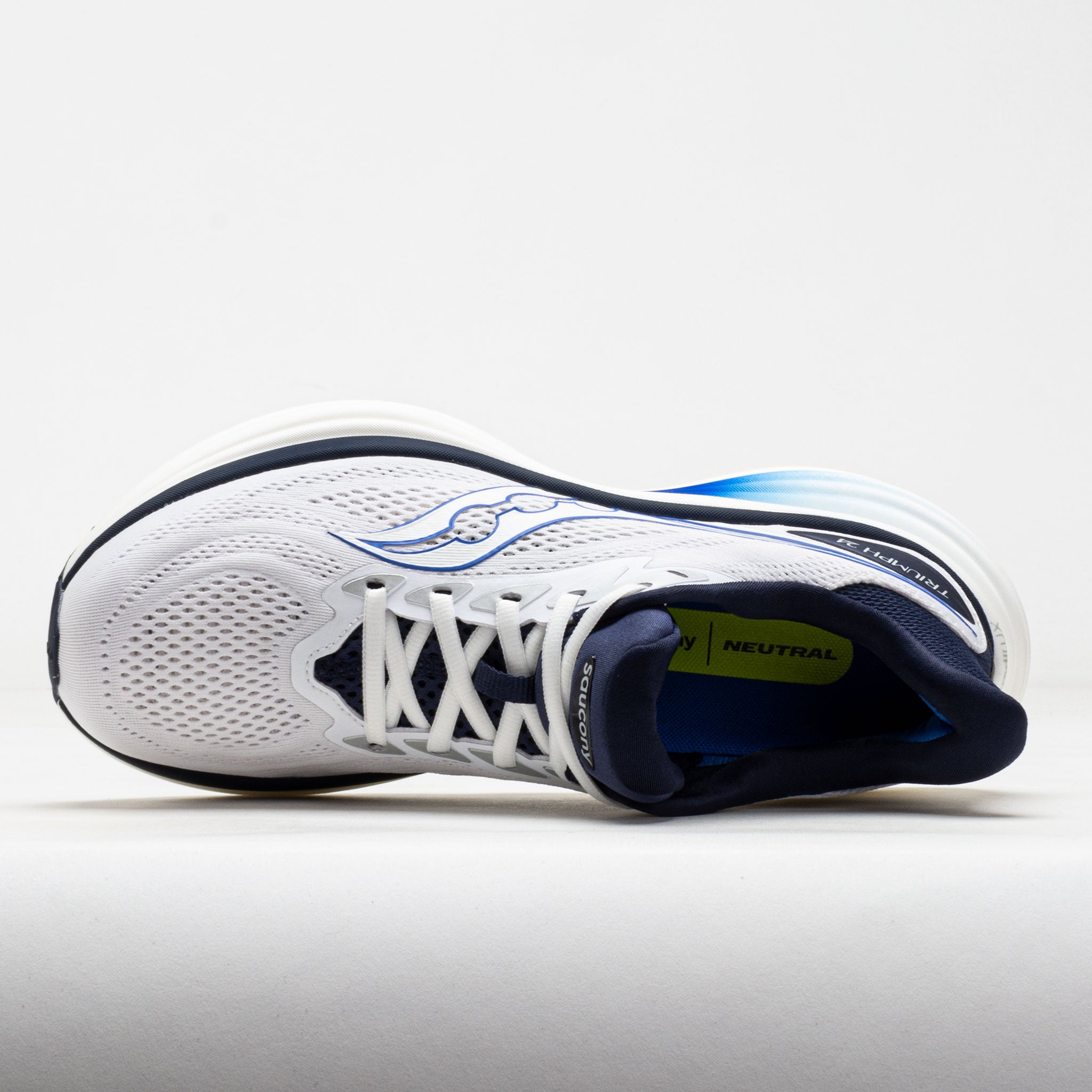 Saucony Triumph 24 Men's White/Naval