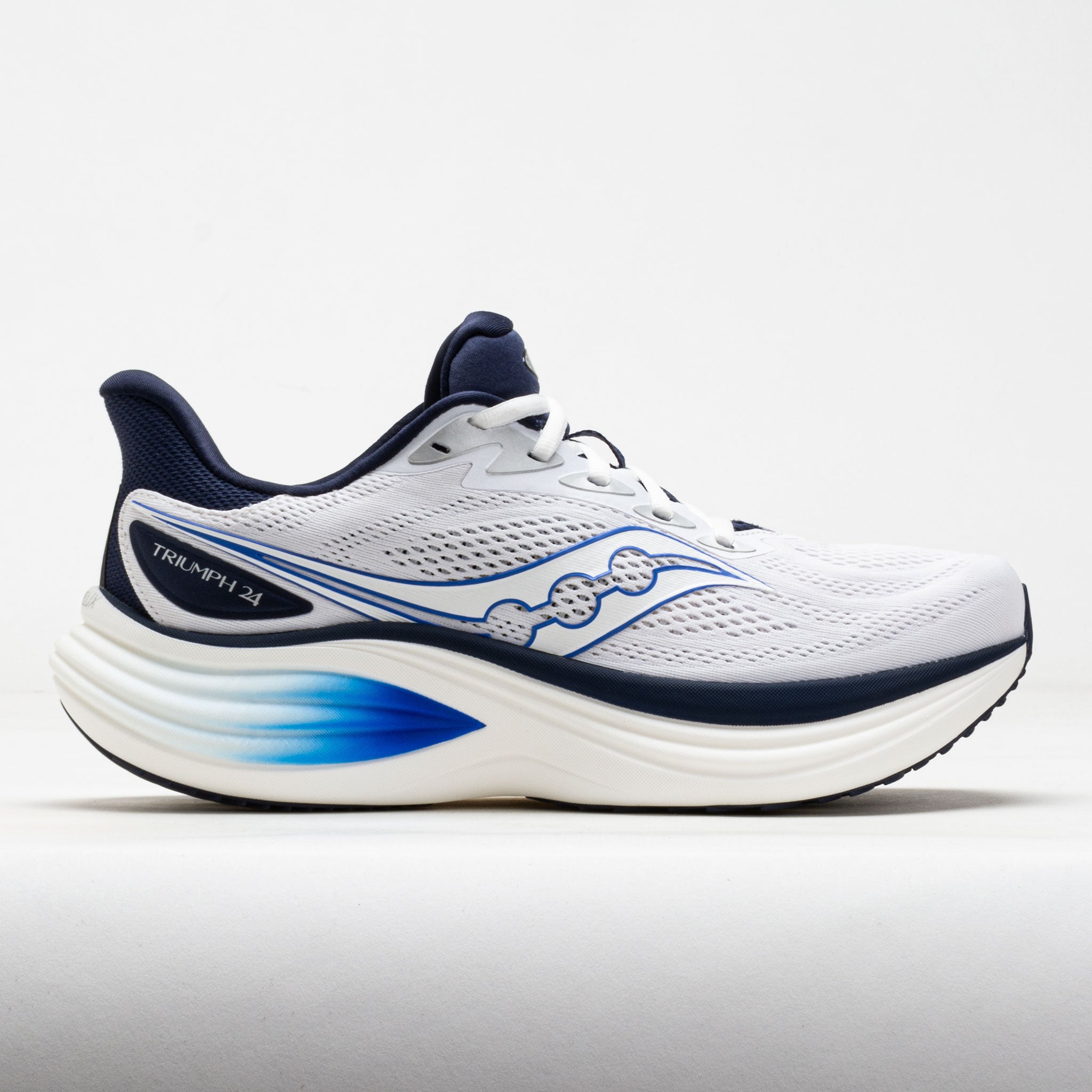 Saucony Triumph 24 Men's White/Naval