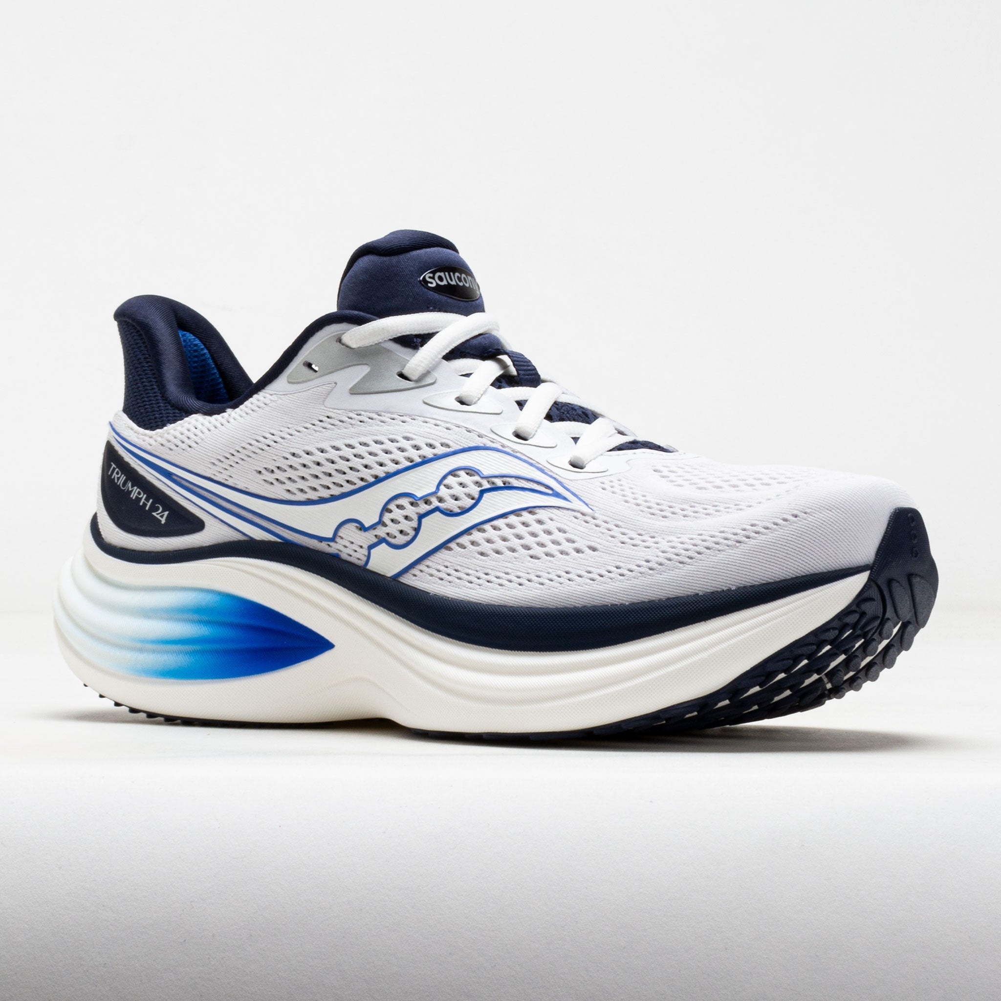 Saucony Triumph 24 Men's White/Naval