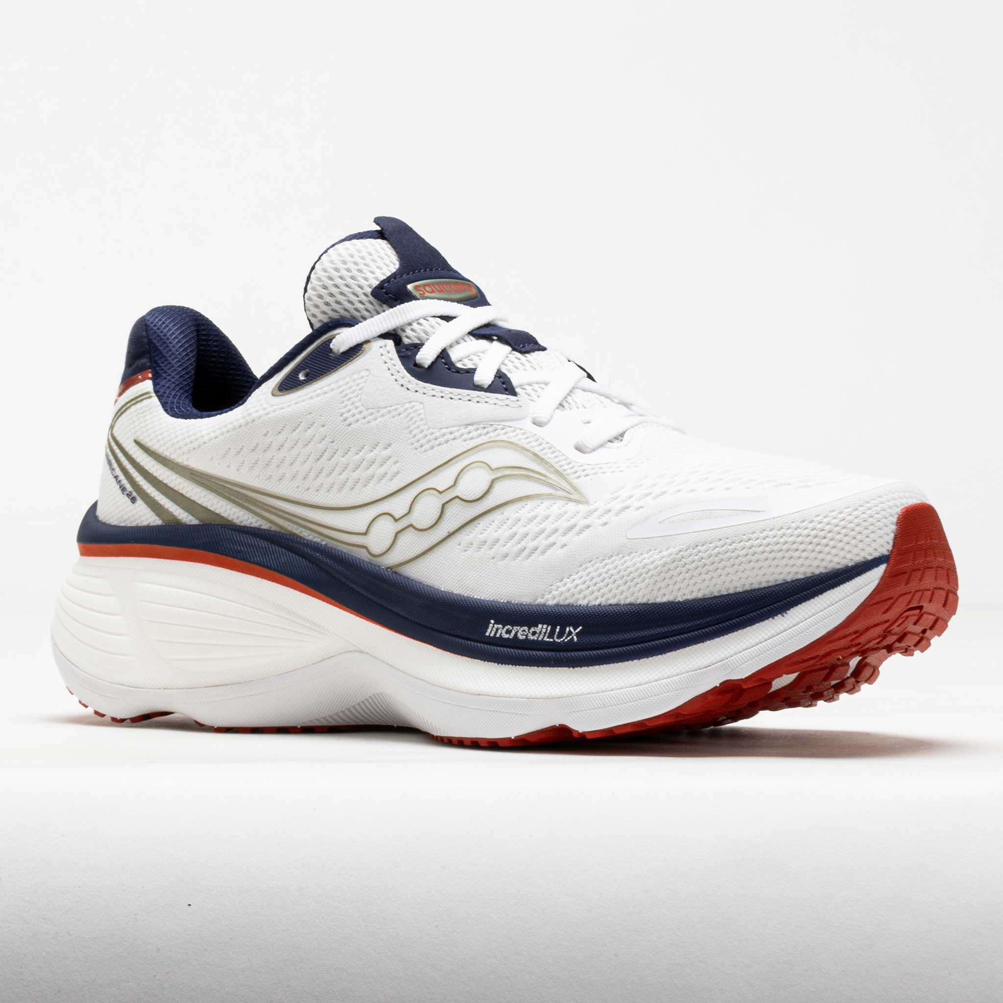 Saucony Hurricane 26 Men's White/Naval