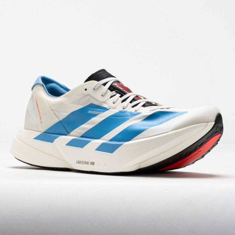 adidas Adizero Adios Pro 4 Men's Off White/Light Blue/Bright Red