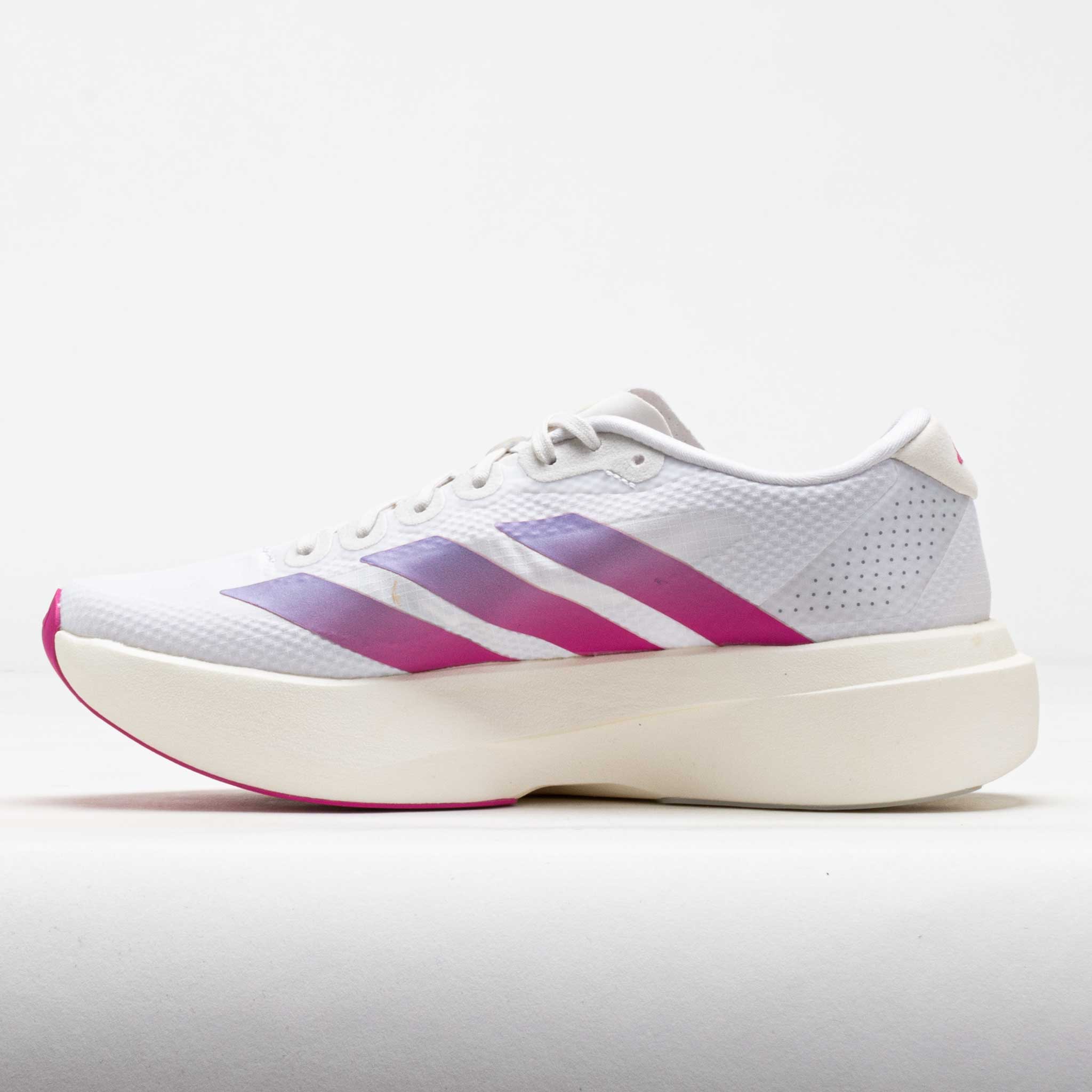 adidas Adizero EVO SL Women's White/Lucid Fuchsia/Violet Tone
