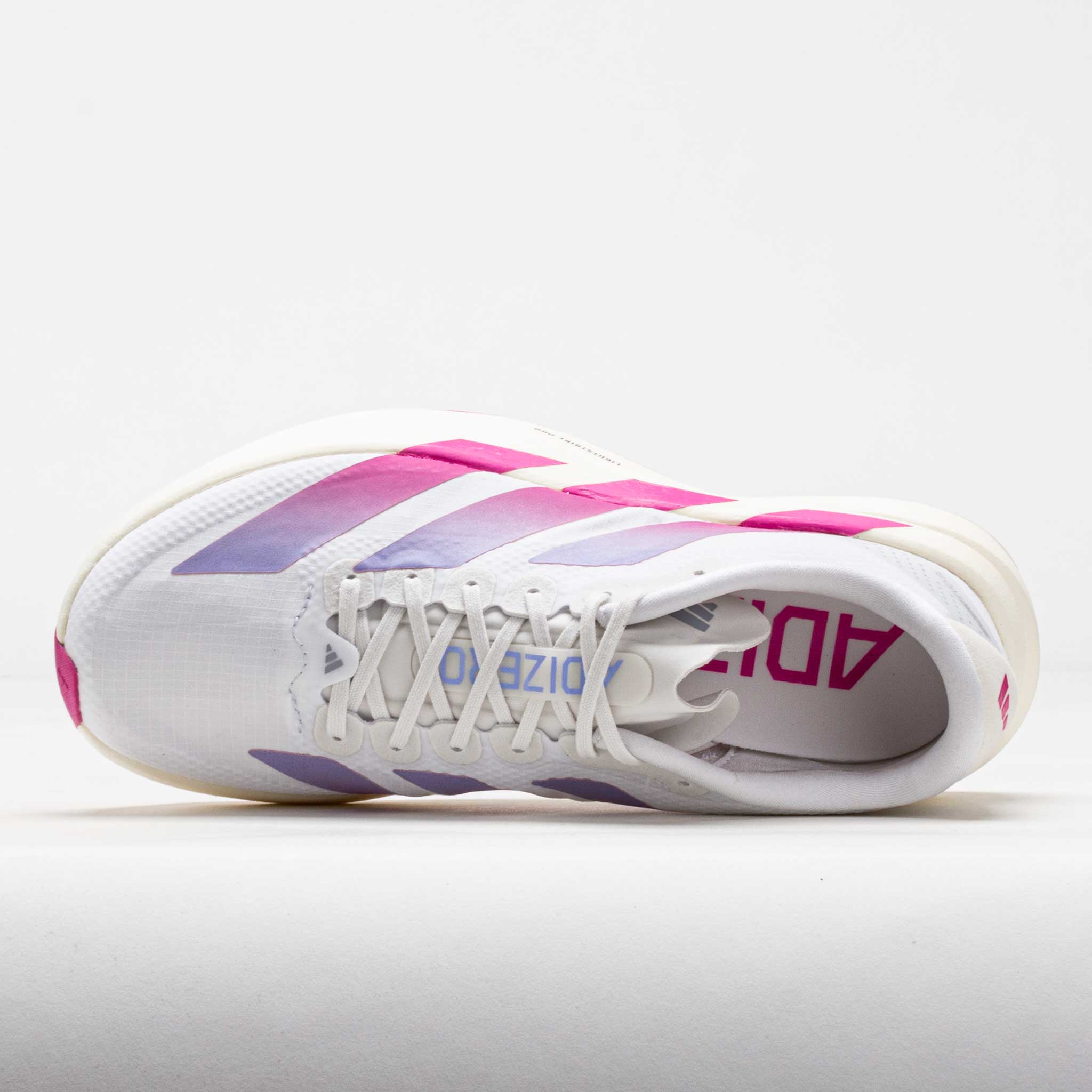 adidas Adizero EVO SL Women's White/Lucid Fuchsia/Violet Tone